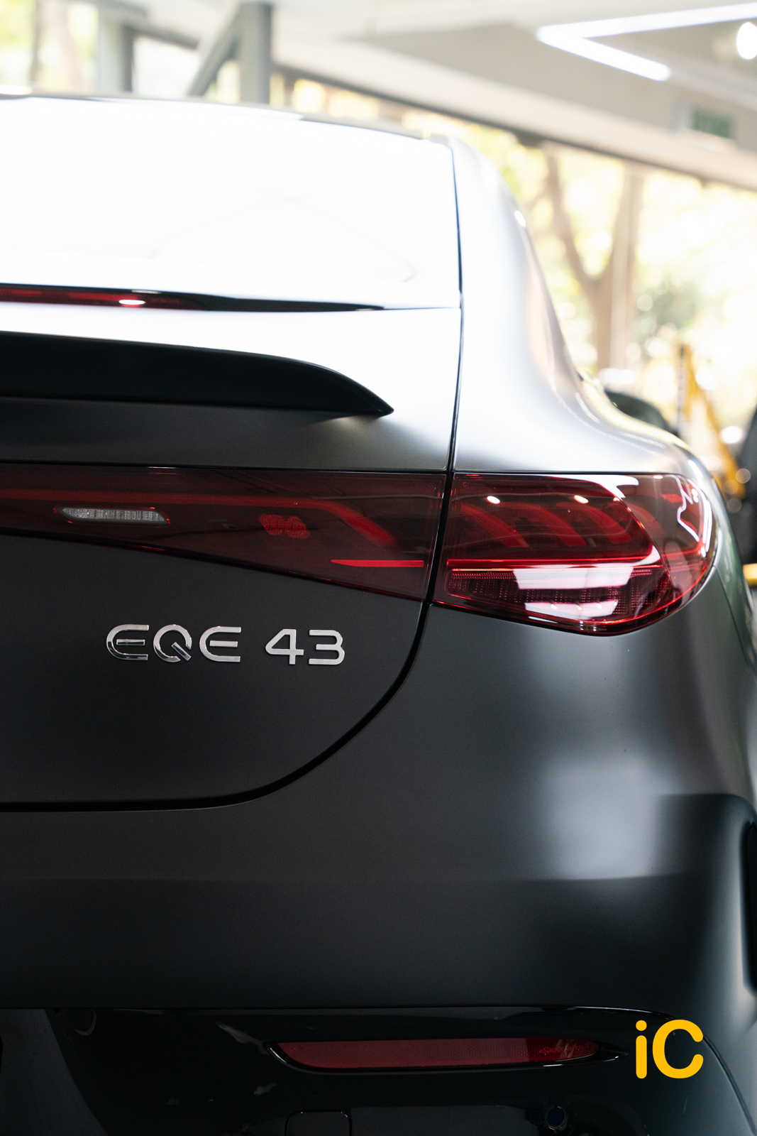 Mercedes-Benz EQE 透明 PPF 施工作品