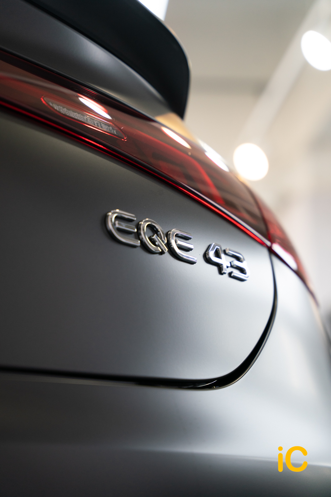 Mercedes-Benz EQE 透明 PPF 施工作品