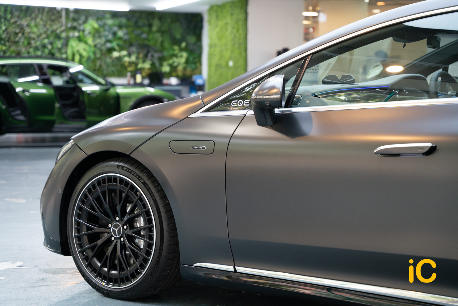 Mercedes-Benz EQE 透明 PPF 施工作品