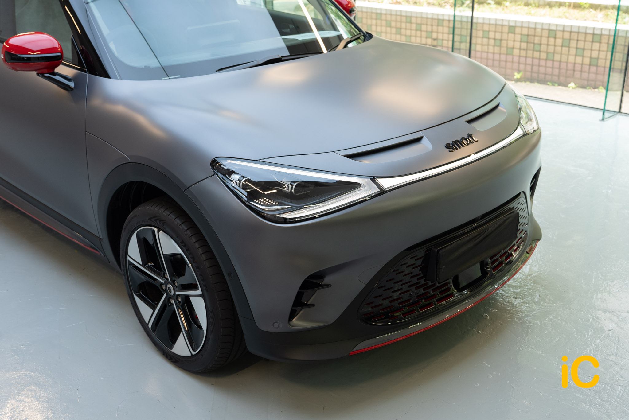 smart #1 BRABUS 透明 PPF 施工作品