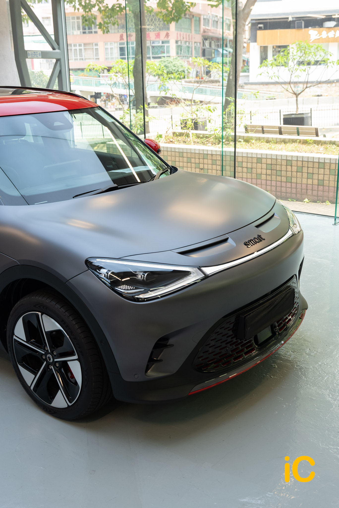 smart #1 BRABUS 透明 PPF 施工作品