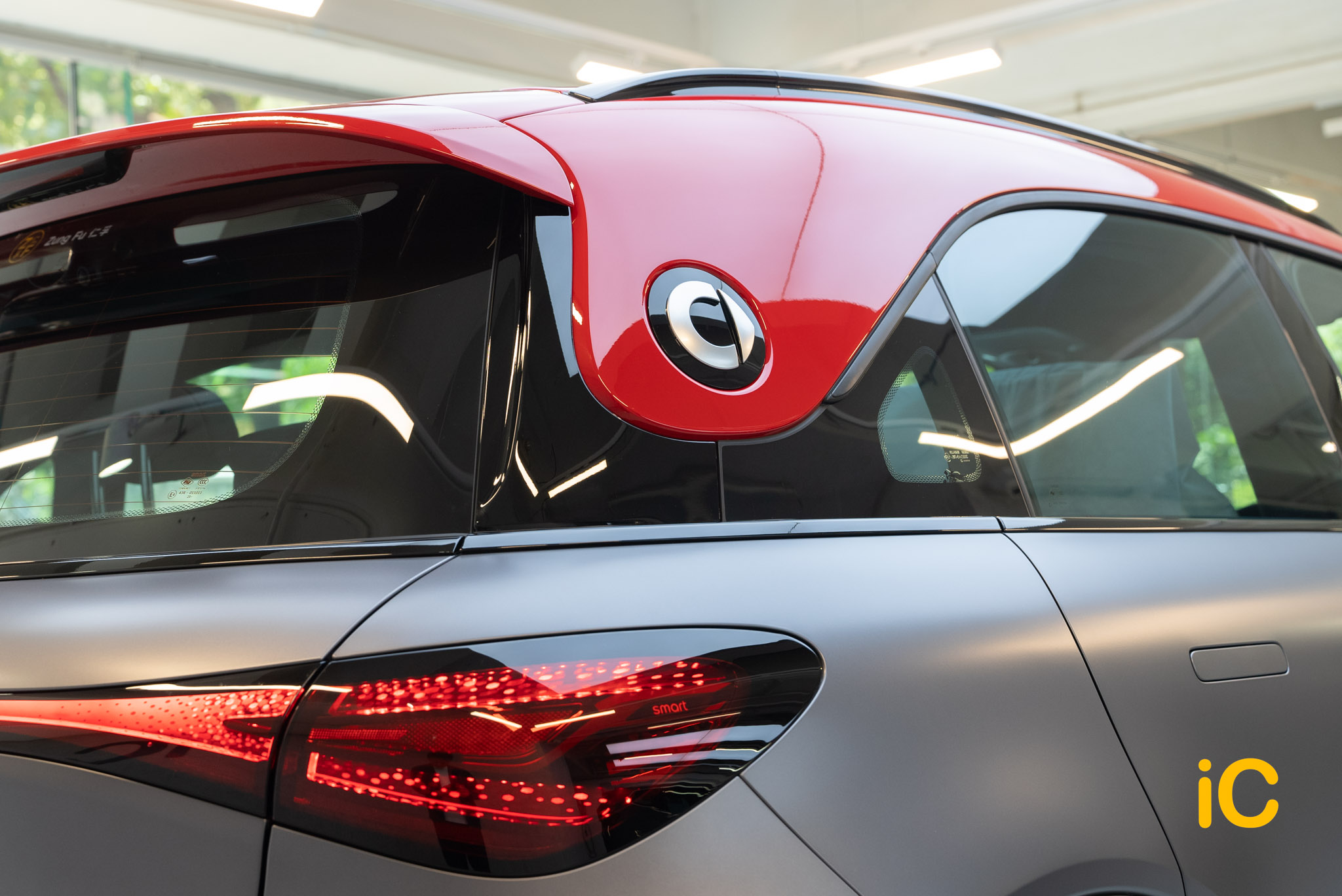 smart #1 BRABUS 透明 PPF 施工作品