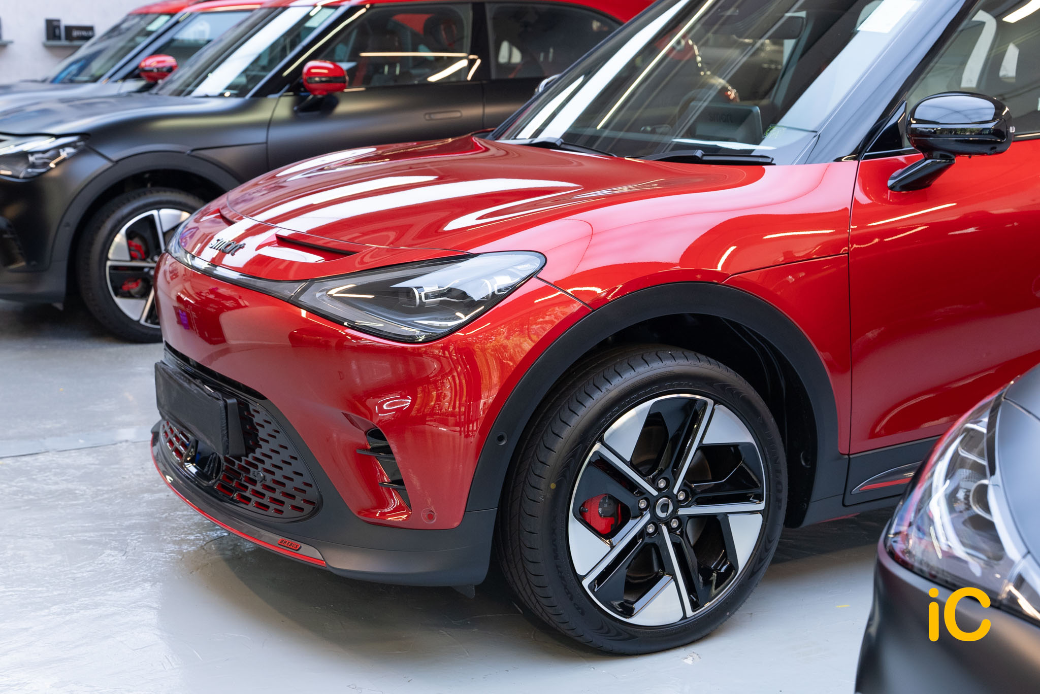 smart #1 BRABUS 透明 PPF 施工作品