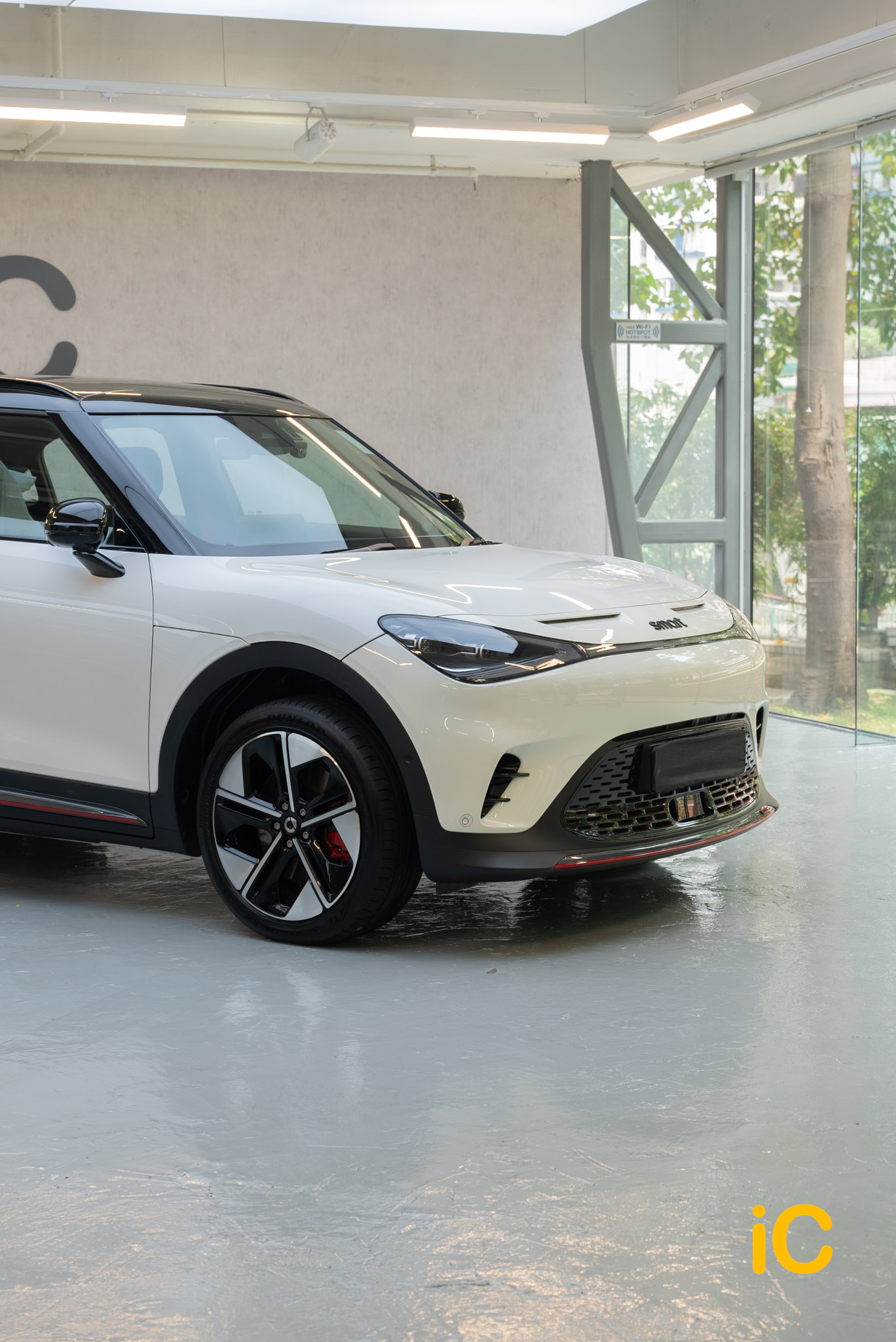 smart #1 BRABUS 透明 PPF 施工作品
