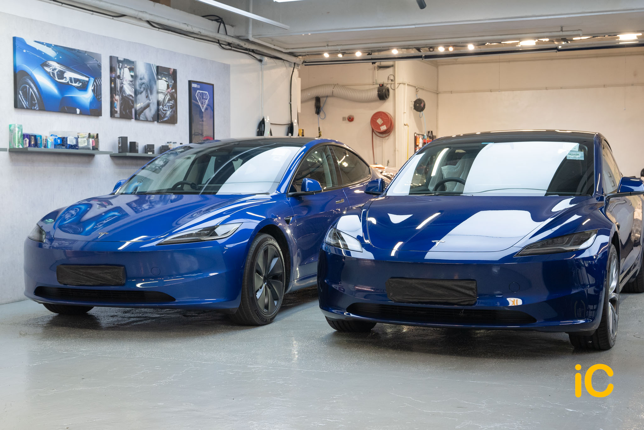 Tesla Model 3 鍍膜 施工作品