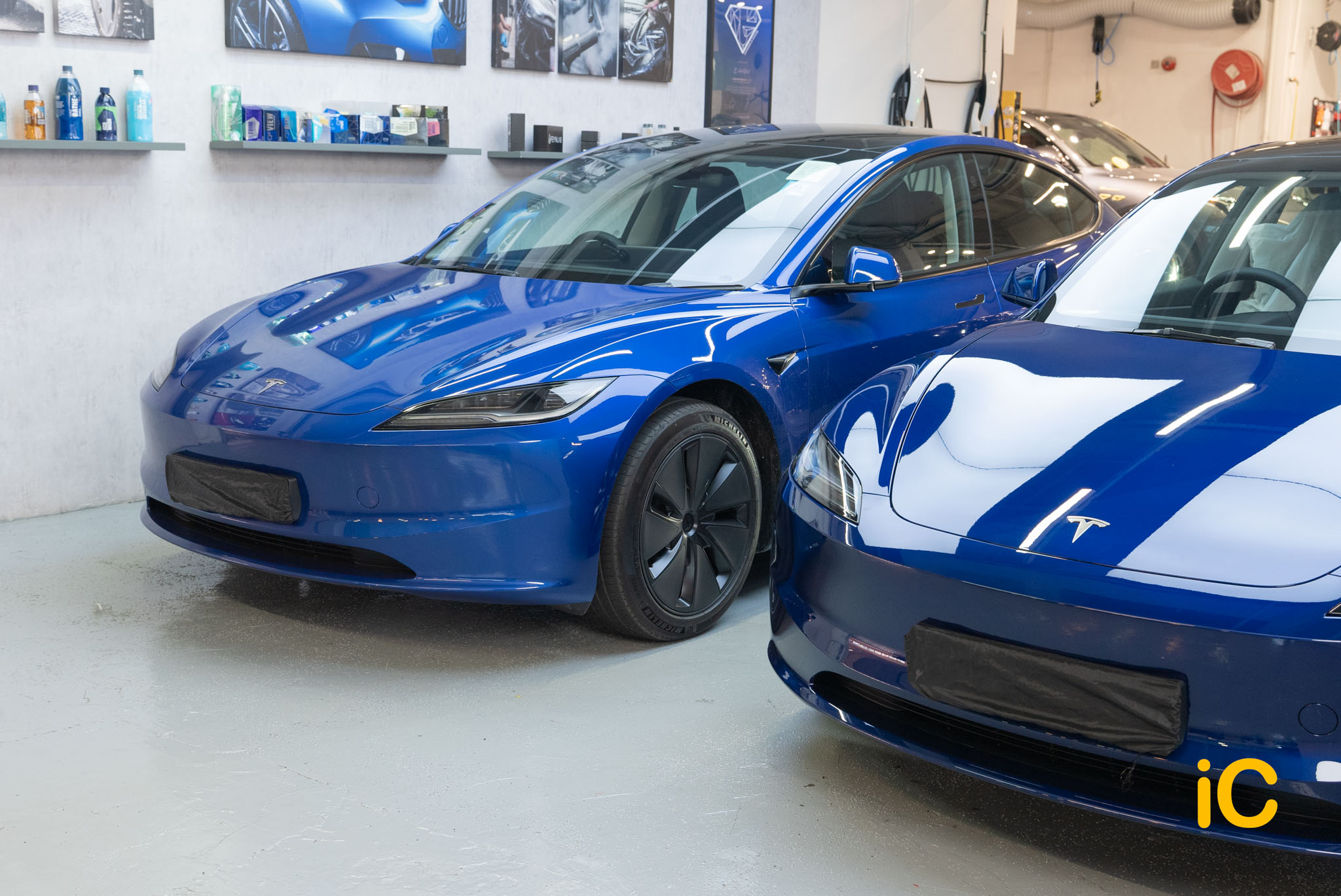 Tesla Model 3 鍍膜 施工作品