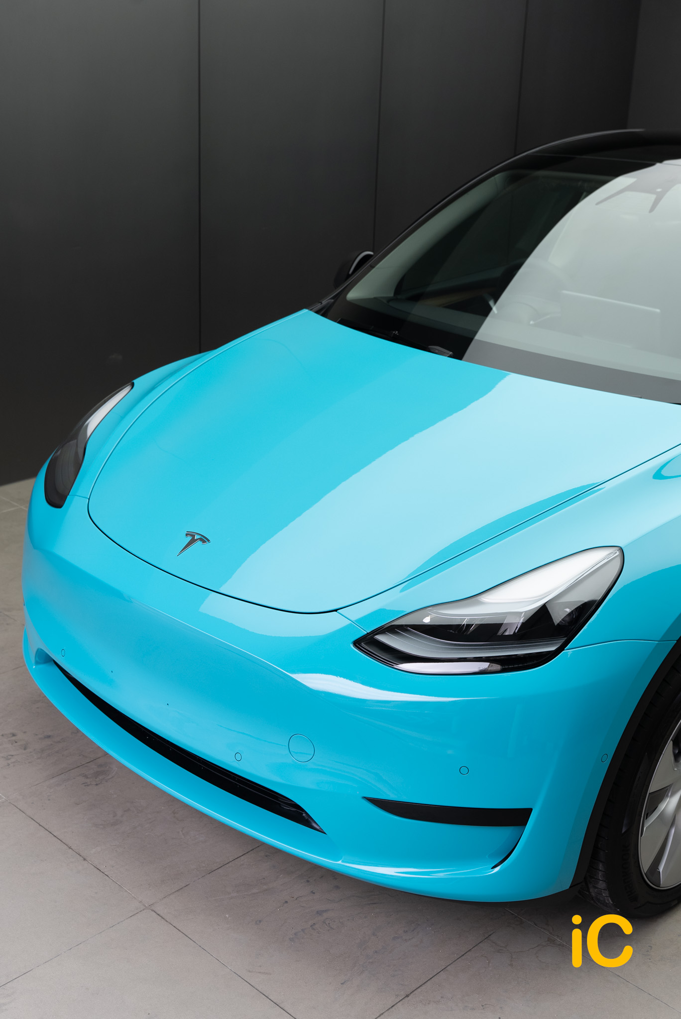 Tesla Model Y 鍍膜 施工作品