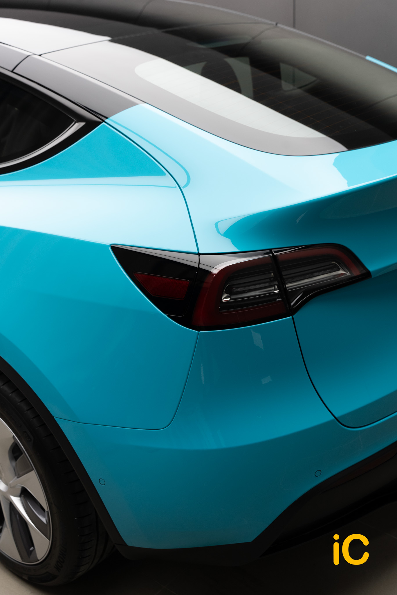 Tesla Model Y 鍍膜 施工作品
