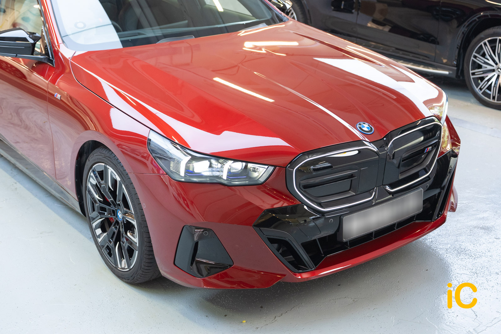BMW i5 M60 透明 PPF 施工作品