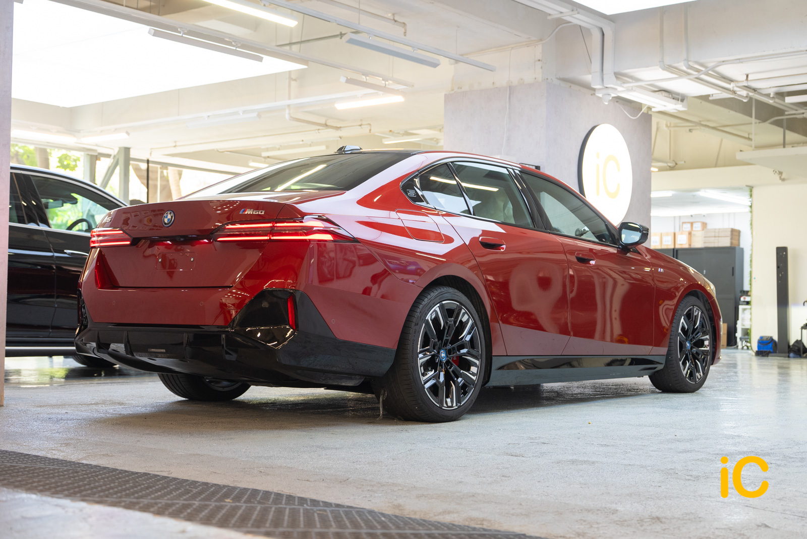 BMW i5 M60 透明 PPF 施工作品