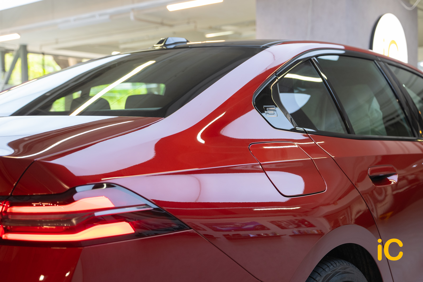 BMW i5 M60 透明 PPF 施工作品