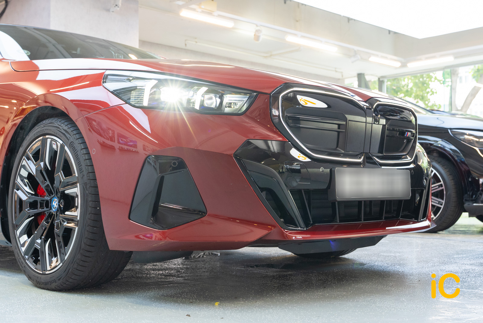 BMW i5 M60 透明 PPF 施工作品