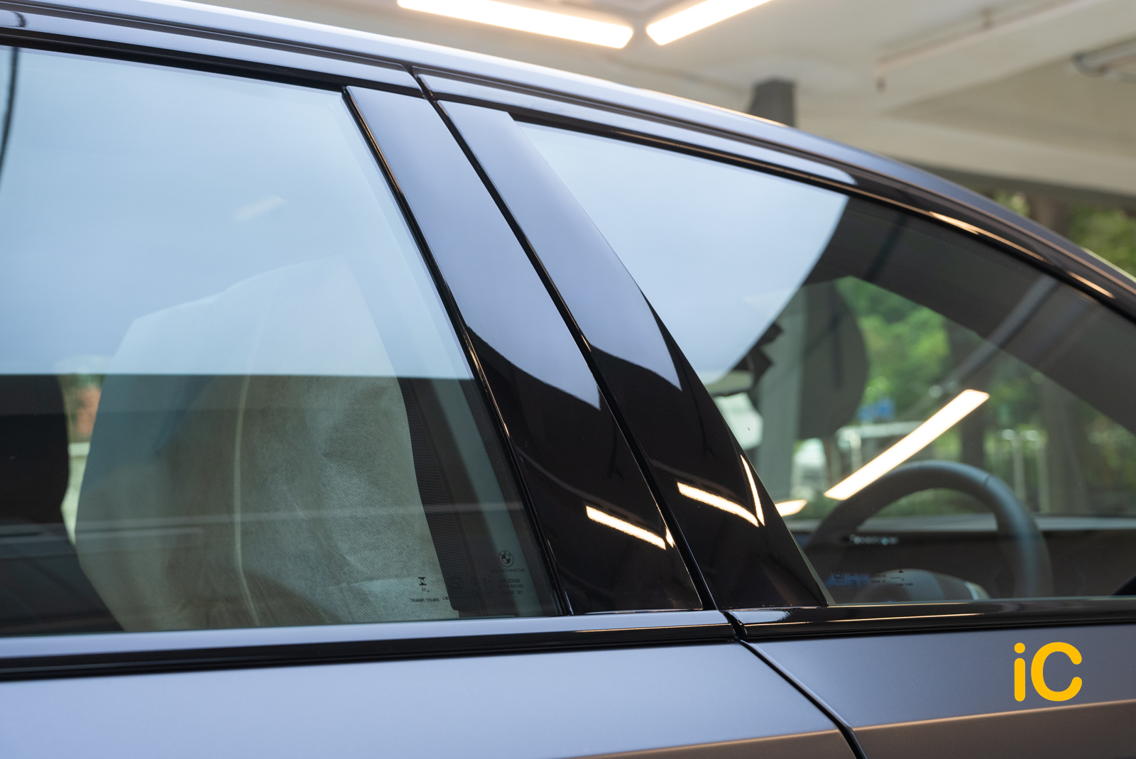 BMW i5 透明 PPF 施工作品
