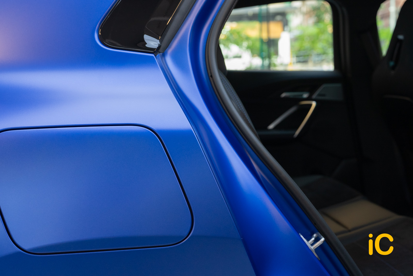 BMW iX2 透明 PPF 施工作品