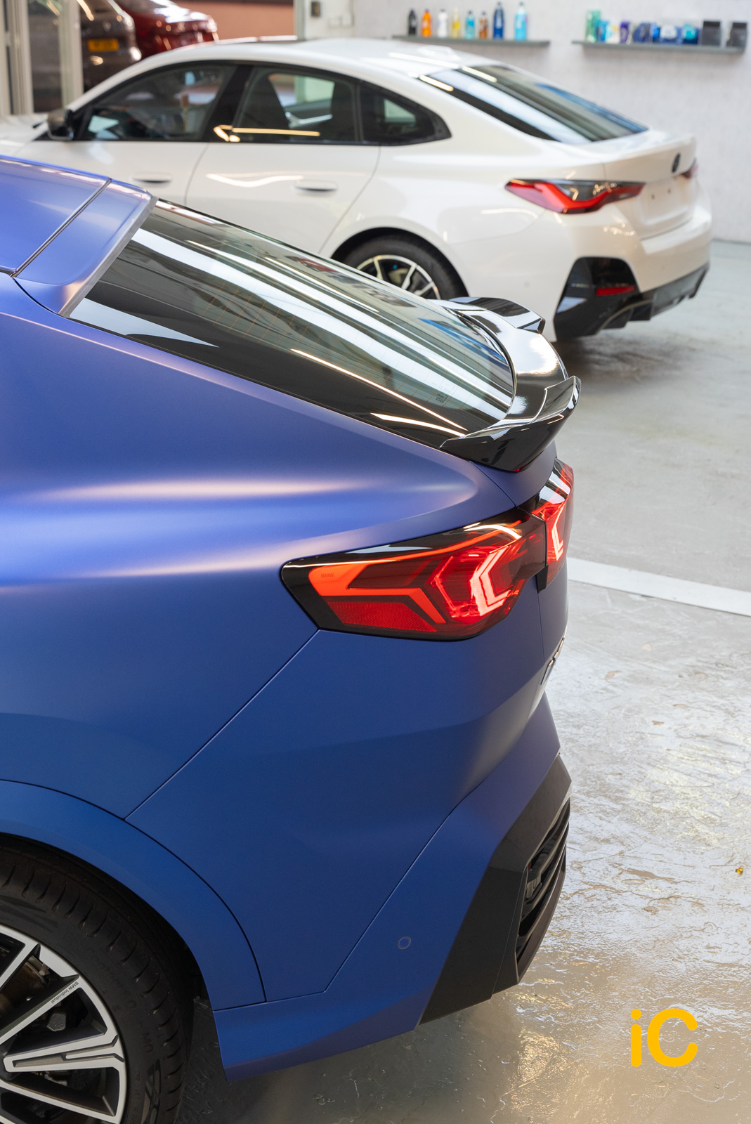 BMW iX2 透明 PPF 施工作品