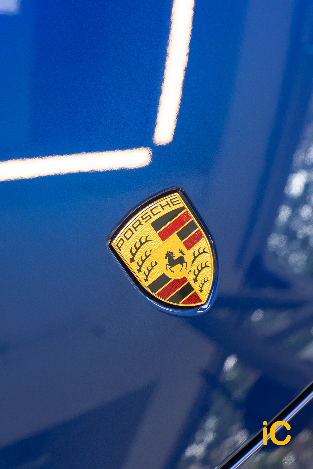 Porsche Taycan 透明 PPF 施工作品