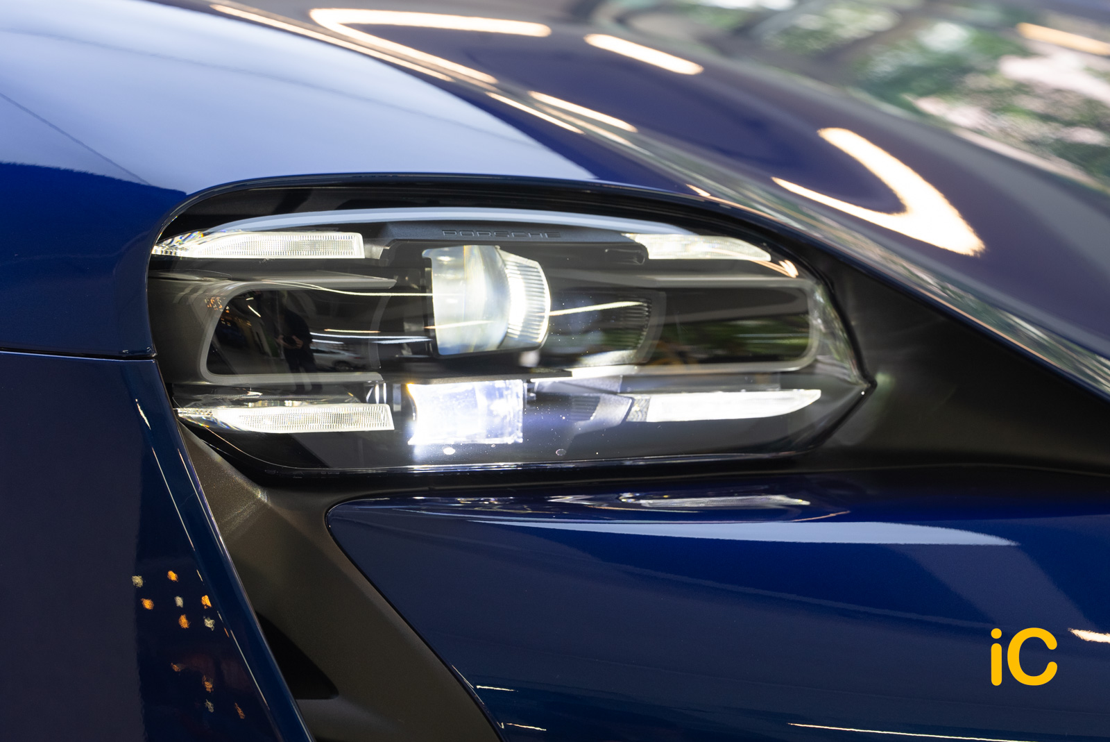 Porsche Taycan 透明 PPF 施工作品