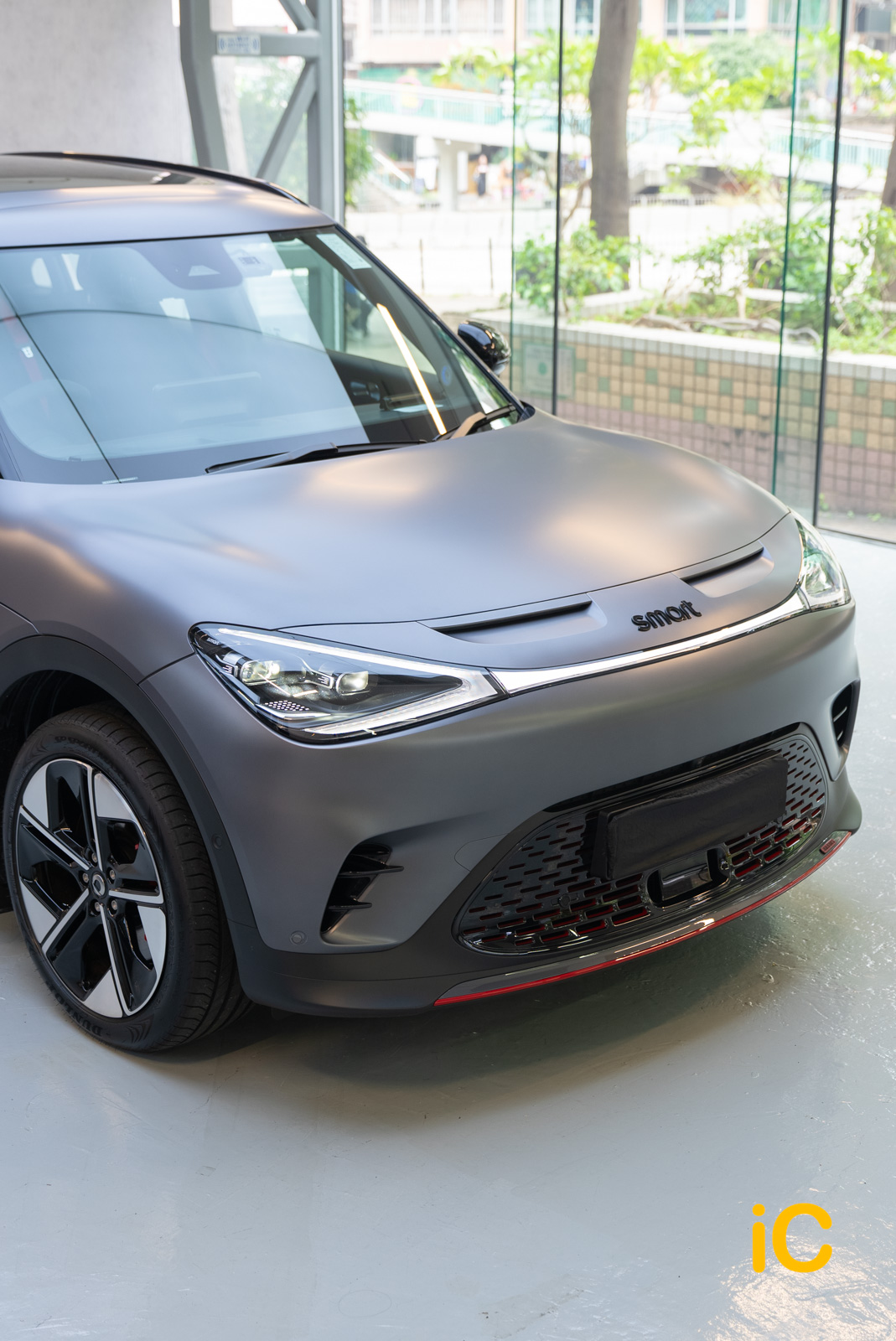smart #1 BRABUS 透明 PPF 施工作品