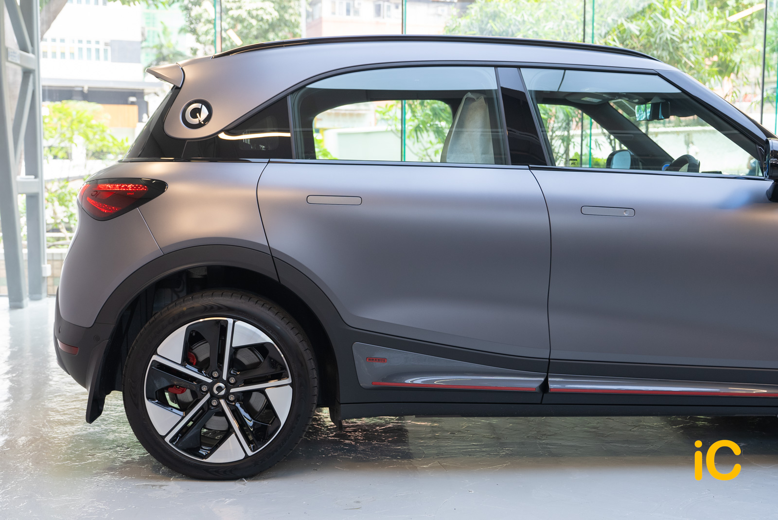 smart #1 BRABUS 透明 PPF 施工作品