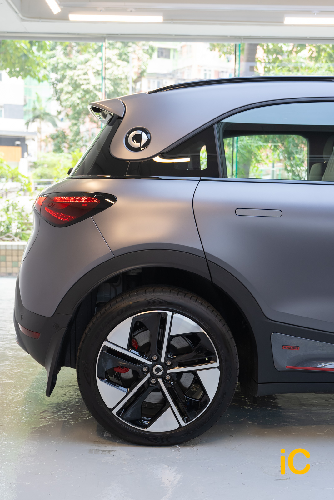 smart #1 BRABUS 透明 PPF 施工作品