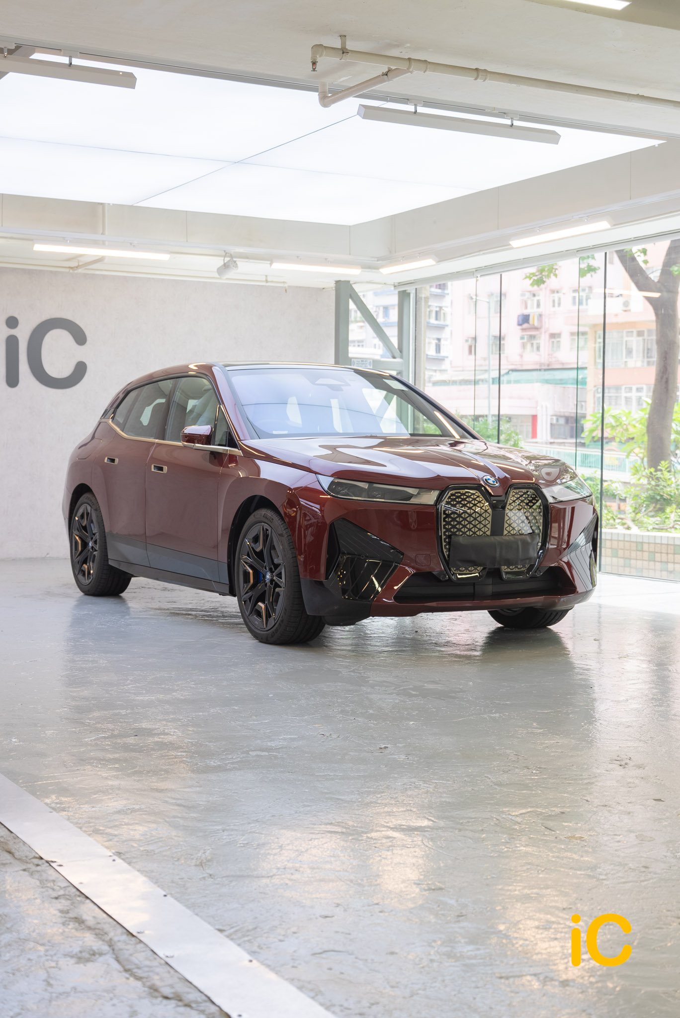 BMW iX 透明 PPF 施工作品
