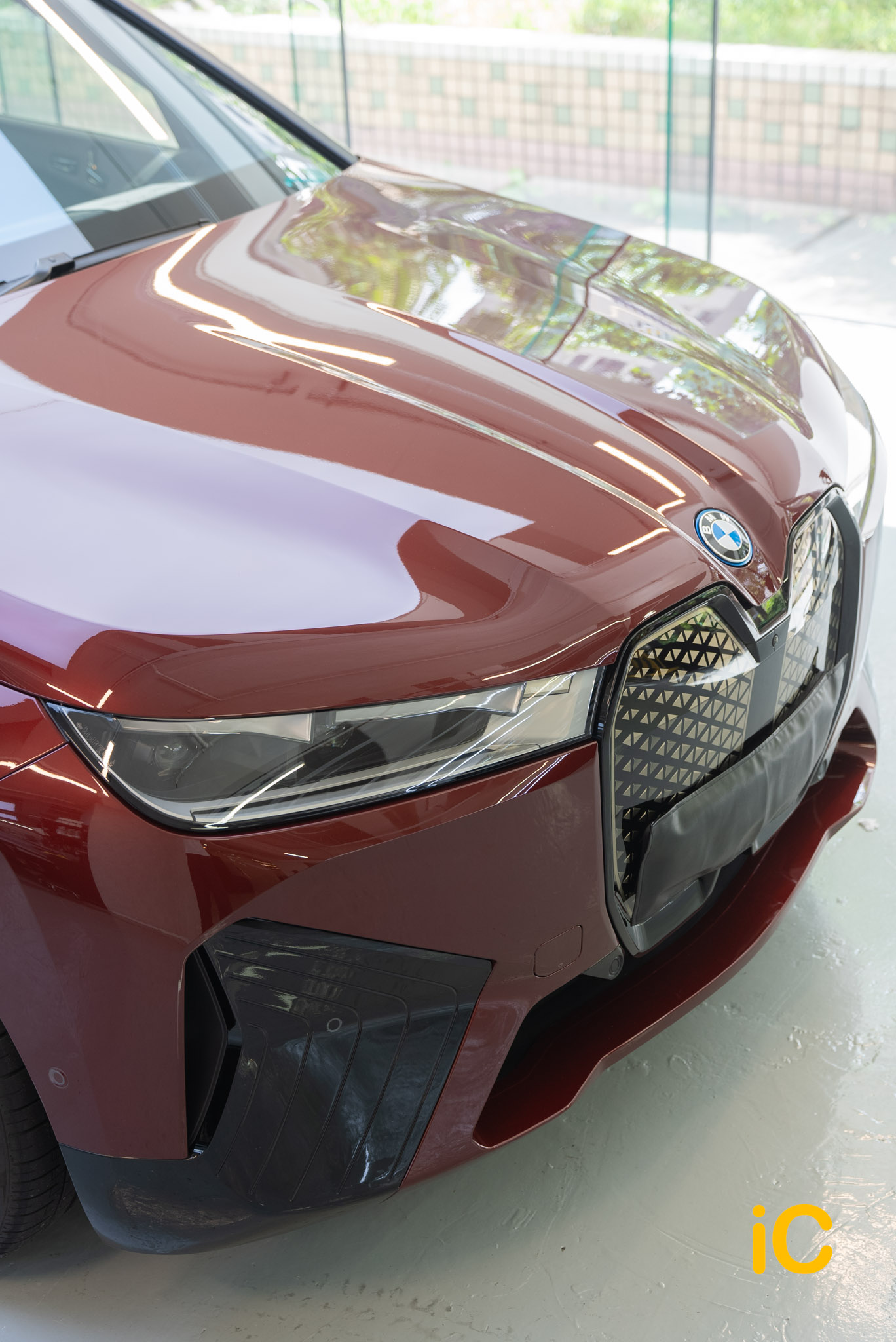 BMW iX 透明 PPF 施工作品
