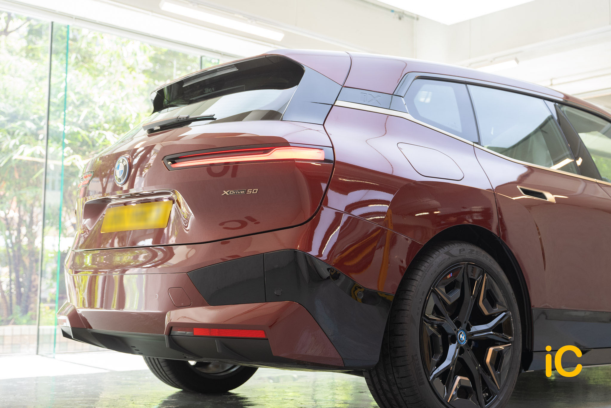 BMW iX 透明 PPF 施工作品