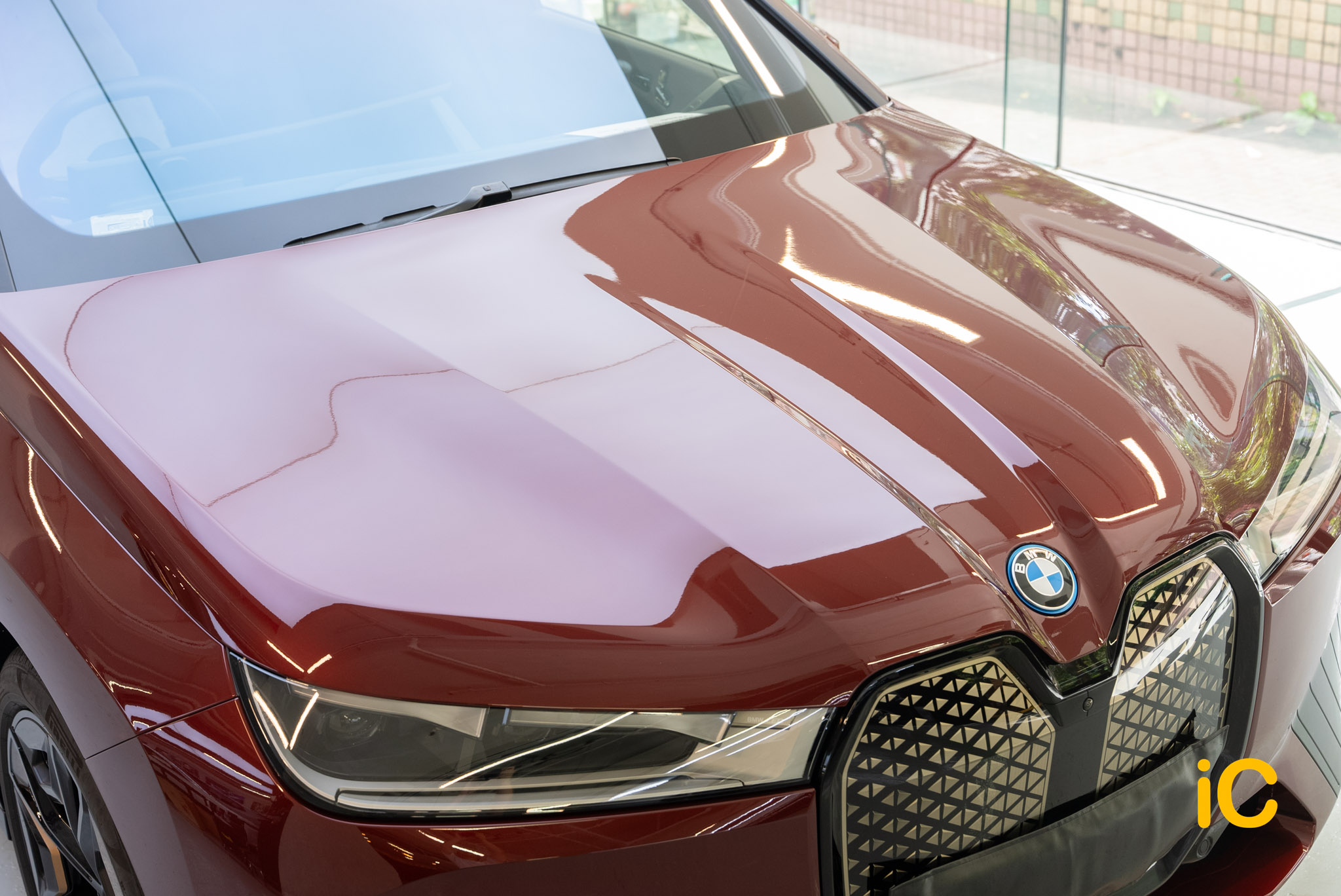 BMW iX 透明 PPF 施工作品