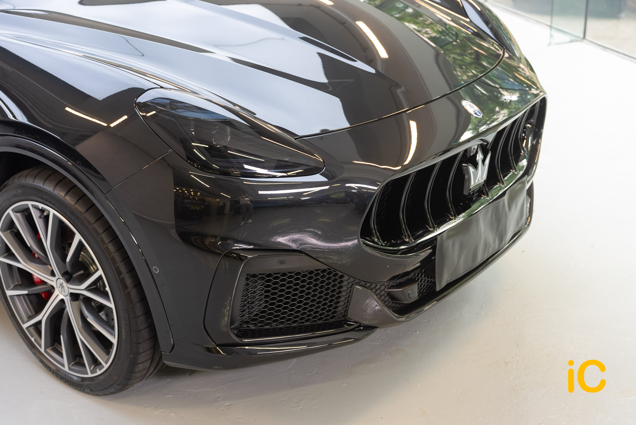 Maserati Grecale Trofeo 透明 PPF 施工作品