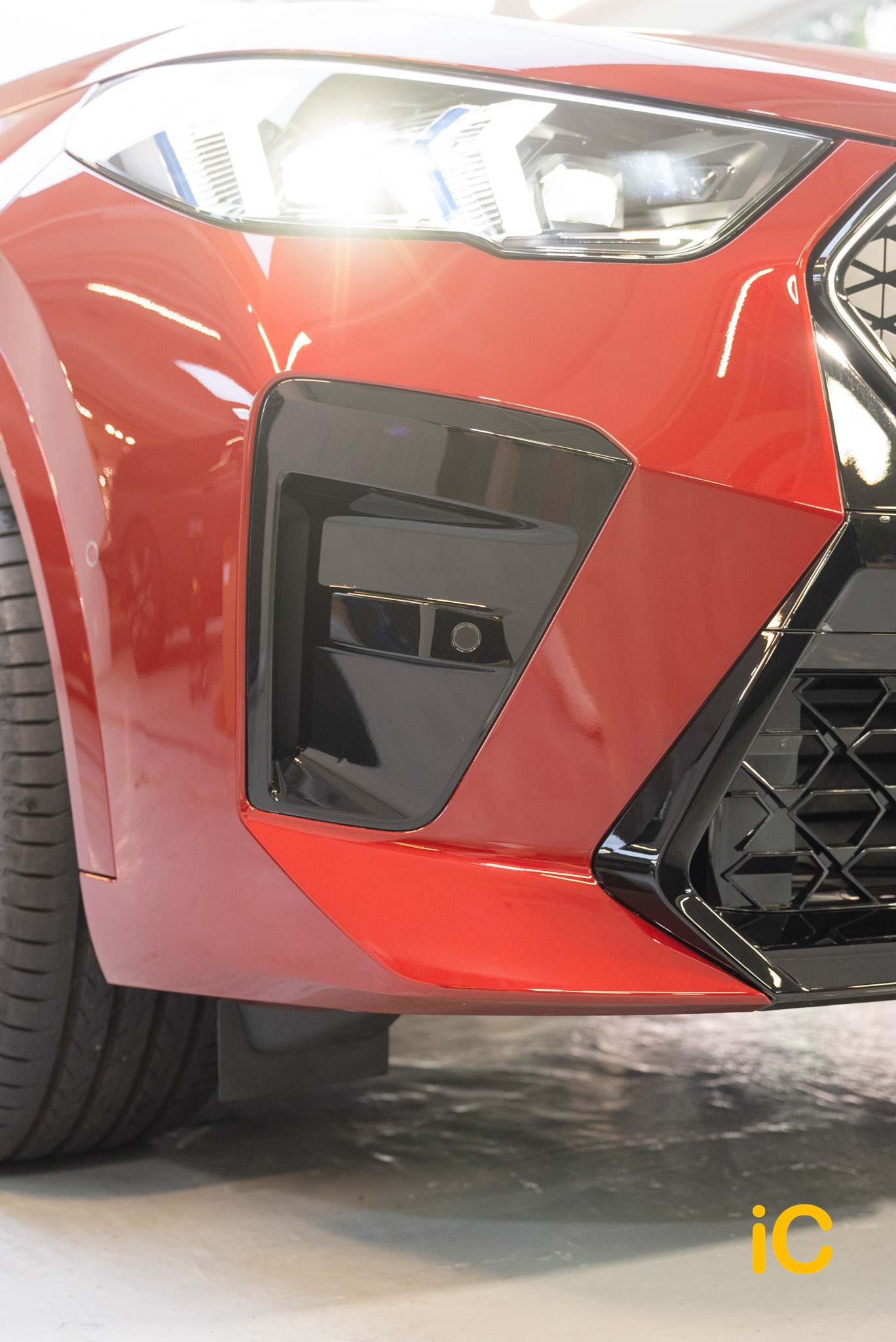 BMW iX2 透明 PPF 施工作品