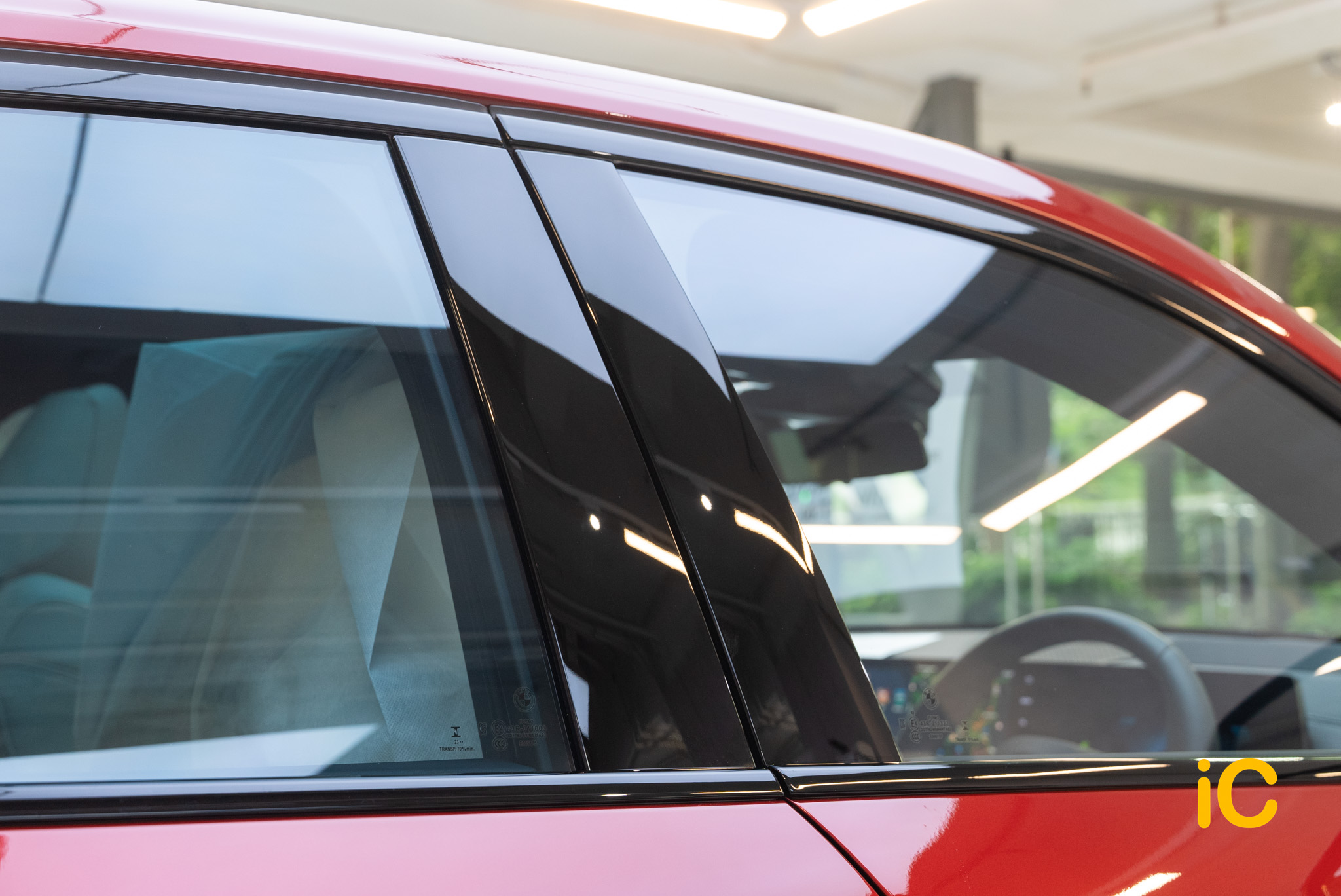 BMW iX2 透明 PPF 施工作品