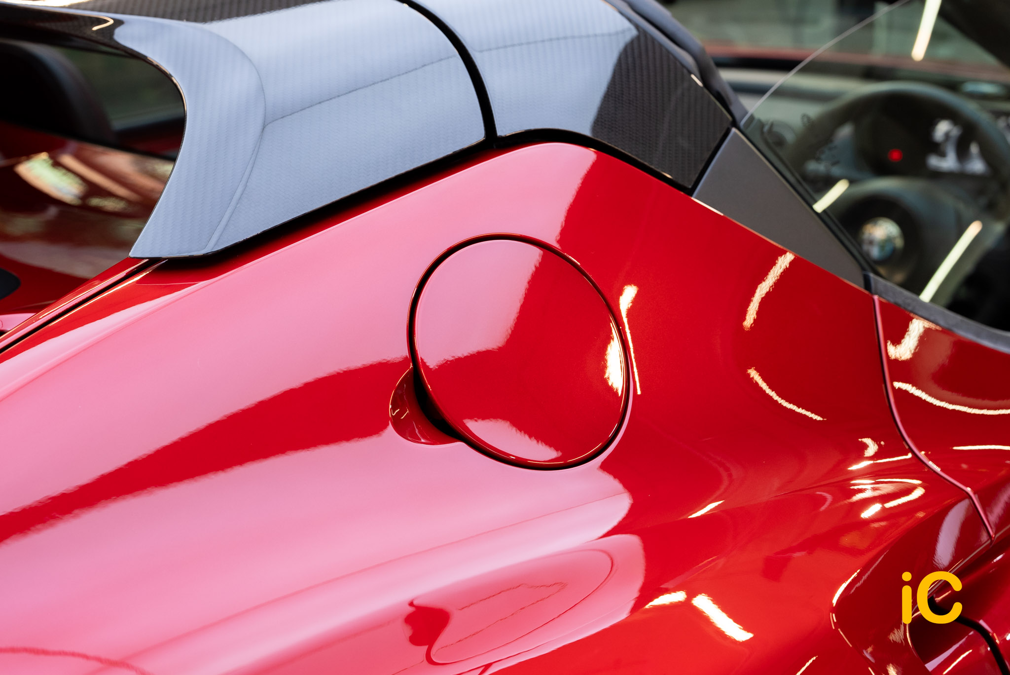 Alfa Romeo 4C Spider 透明 PPF 施工作品