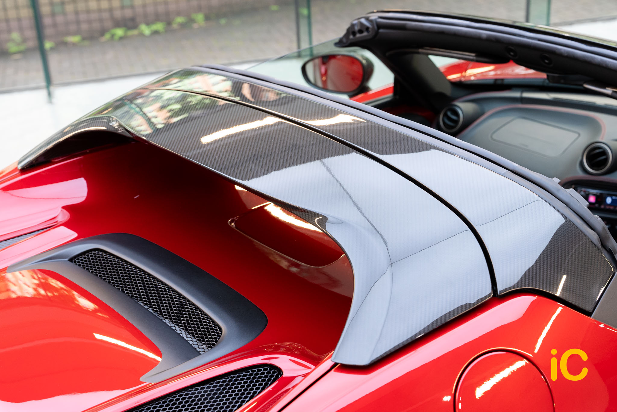 Alfa Romeo 4C Spider 透明 PPF 施工作品