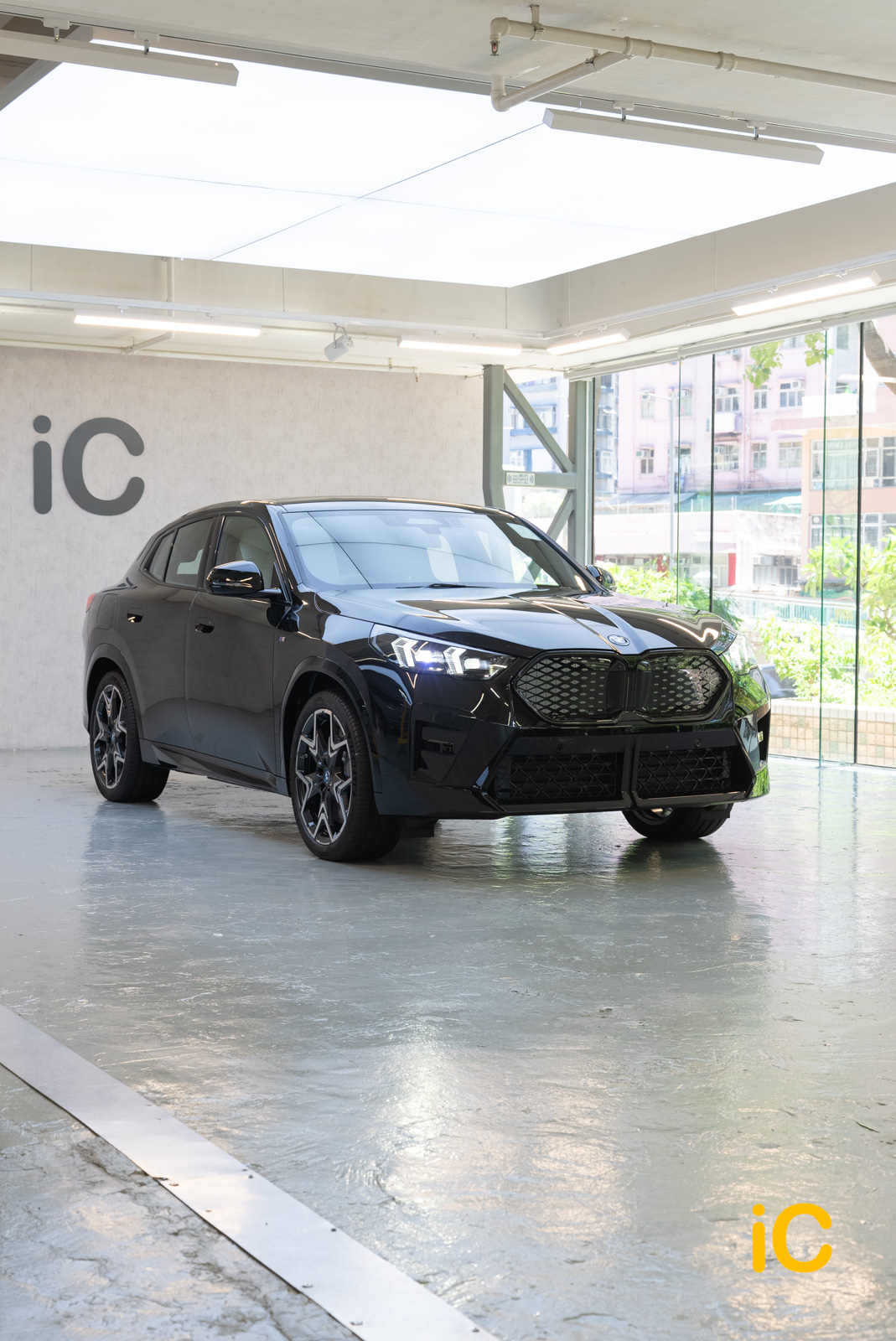 BMW iX2 透明 PPF 施工作品