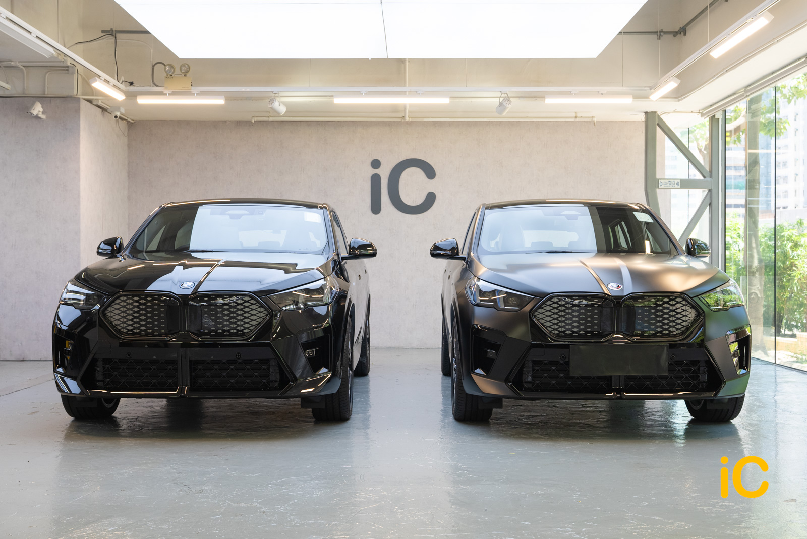 BMW iX2 透明 PPF 施工作品