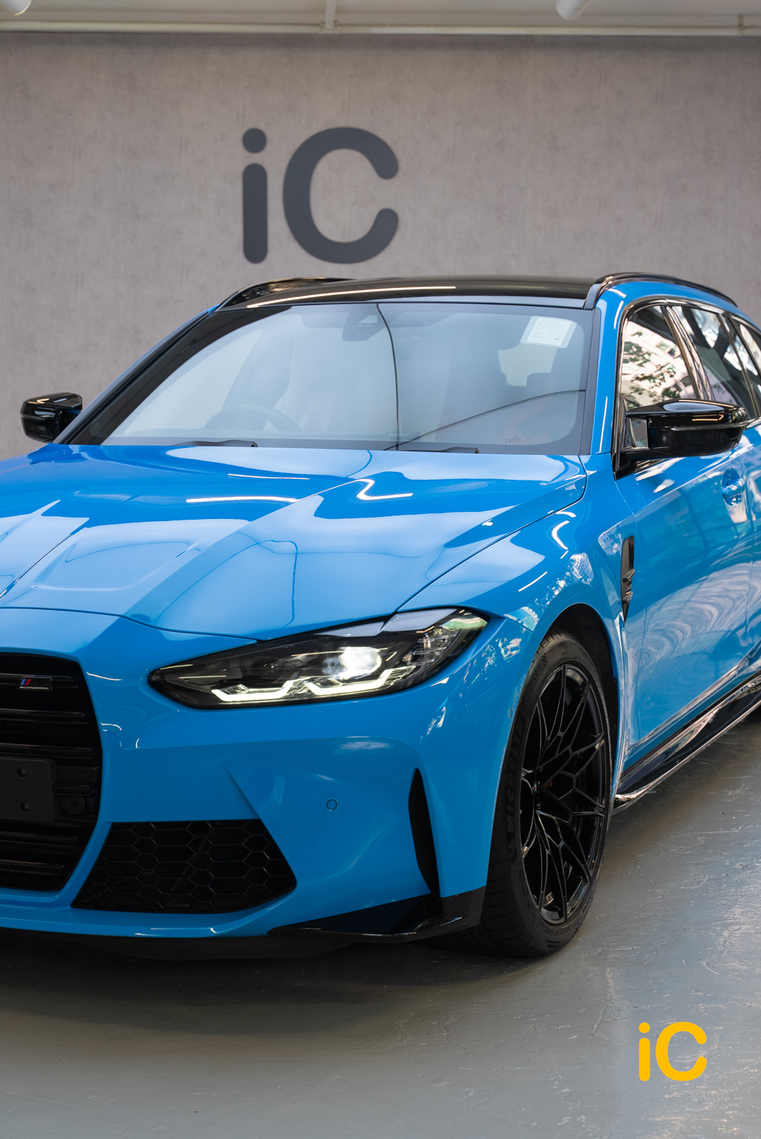 BMW M3 Touring 透明 PPF 施工作品
