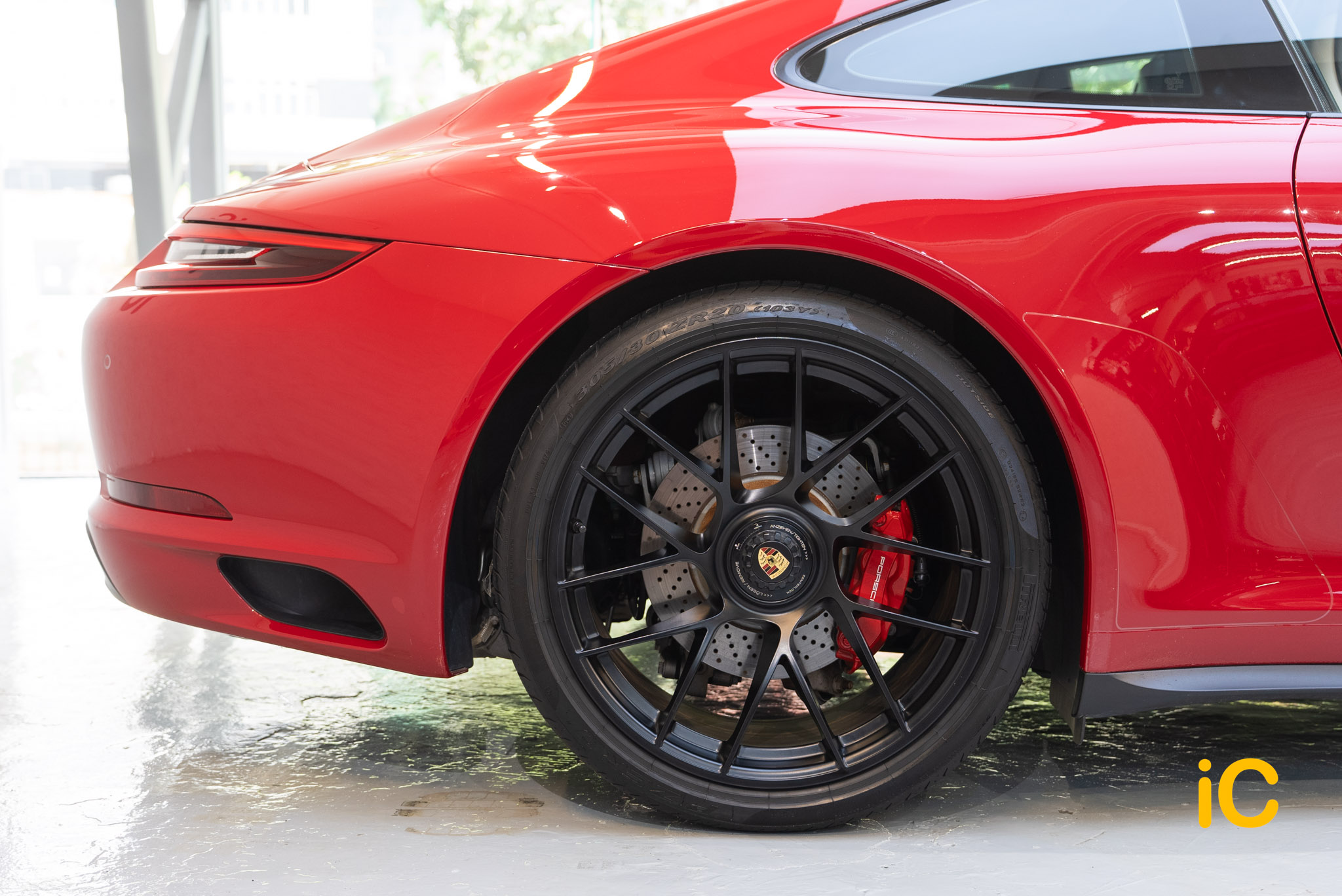 Porsche 911 透明 PPF 施工作品