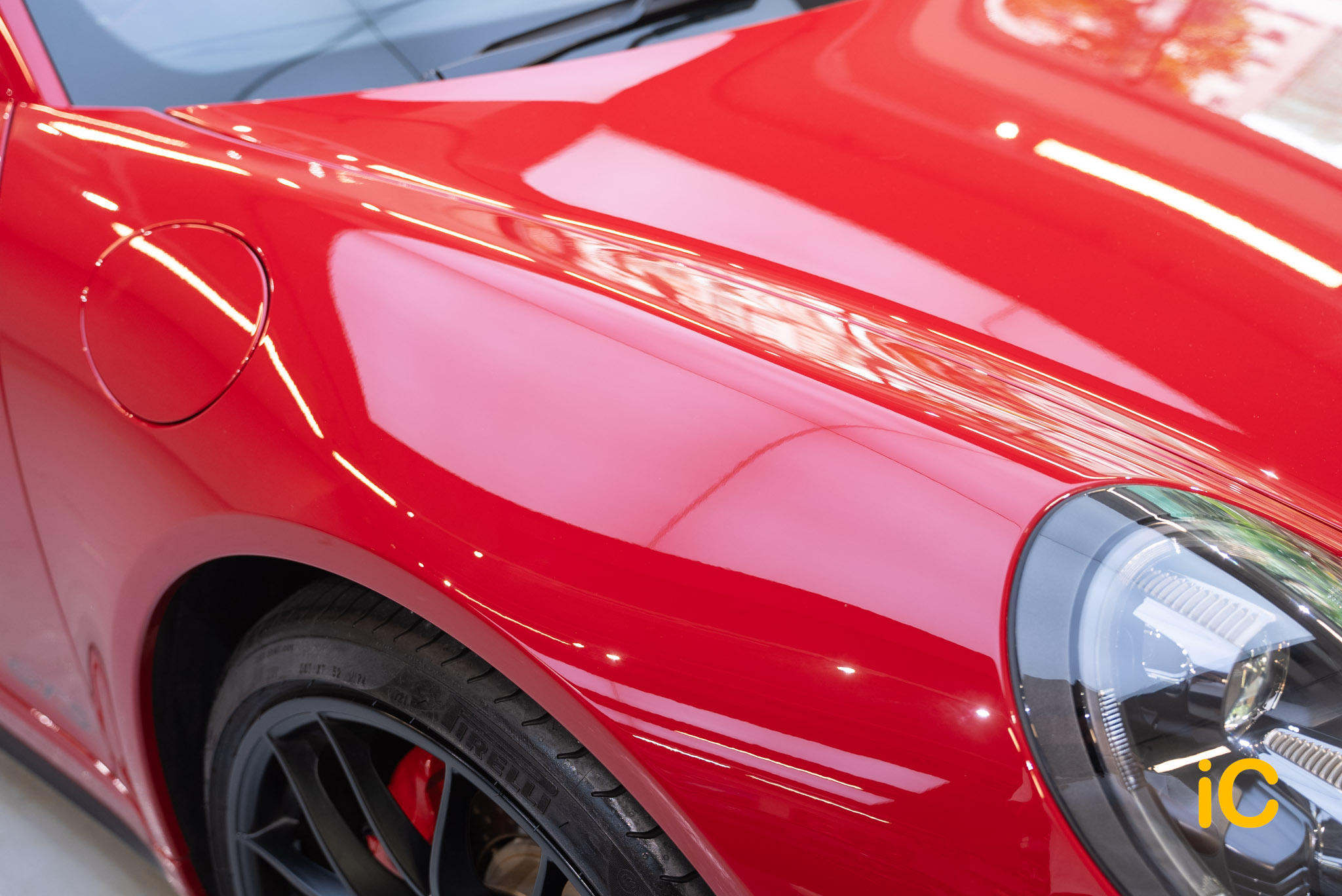 Porsche 911 透明 PPF 施工作品