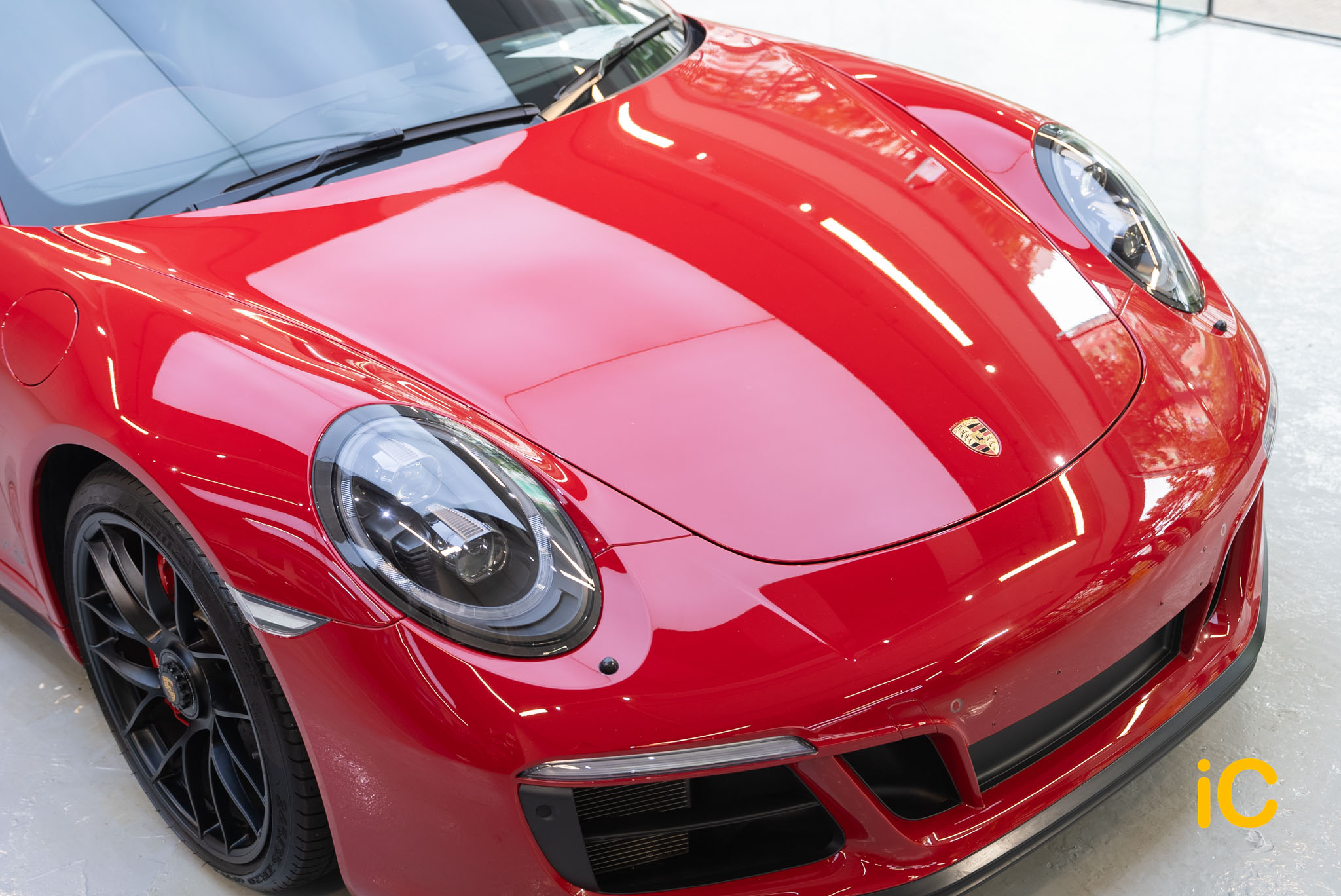 Porsche 911 透明 PPF 施工作品