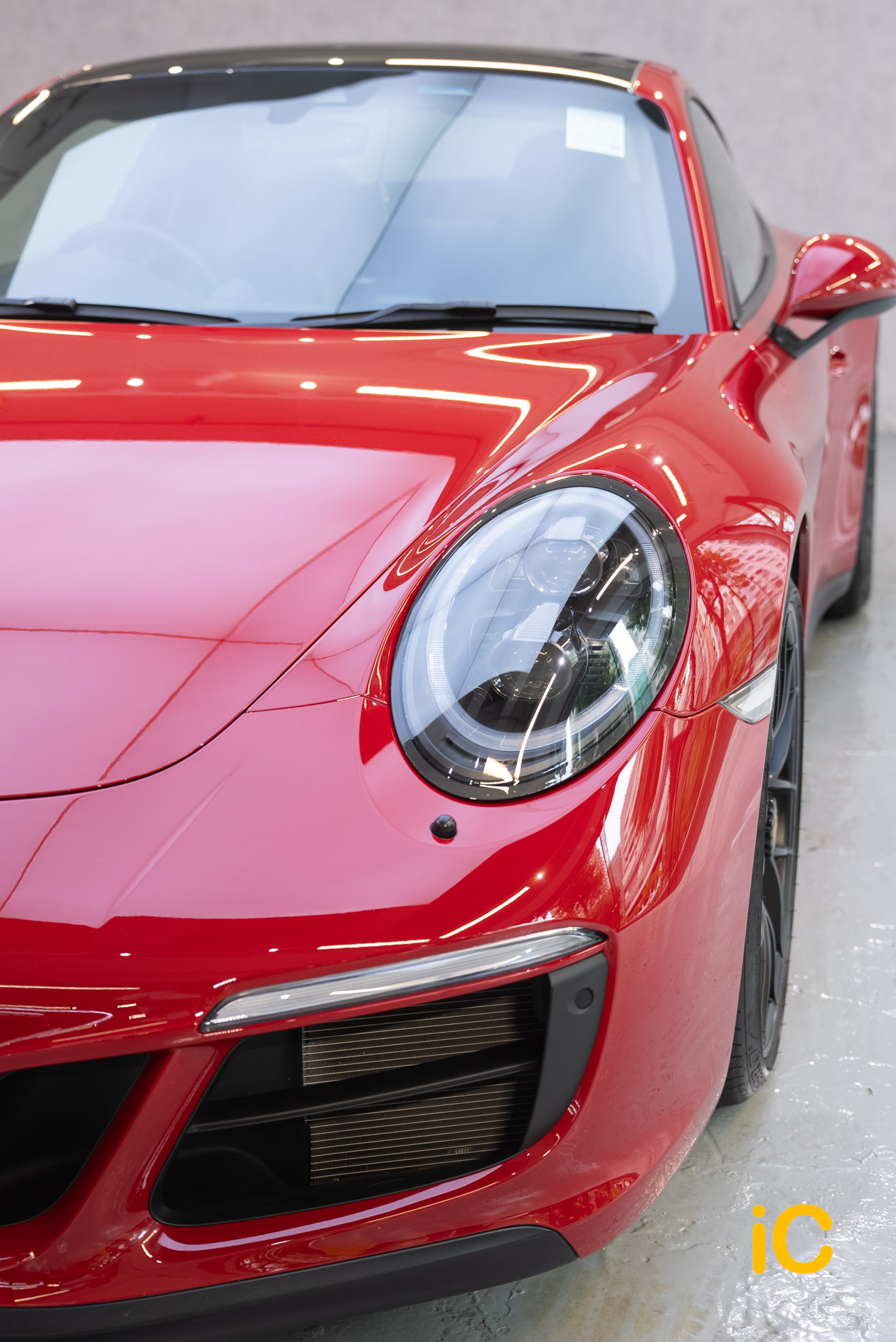 Porsche 911 透明 PPF 施工作品
