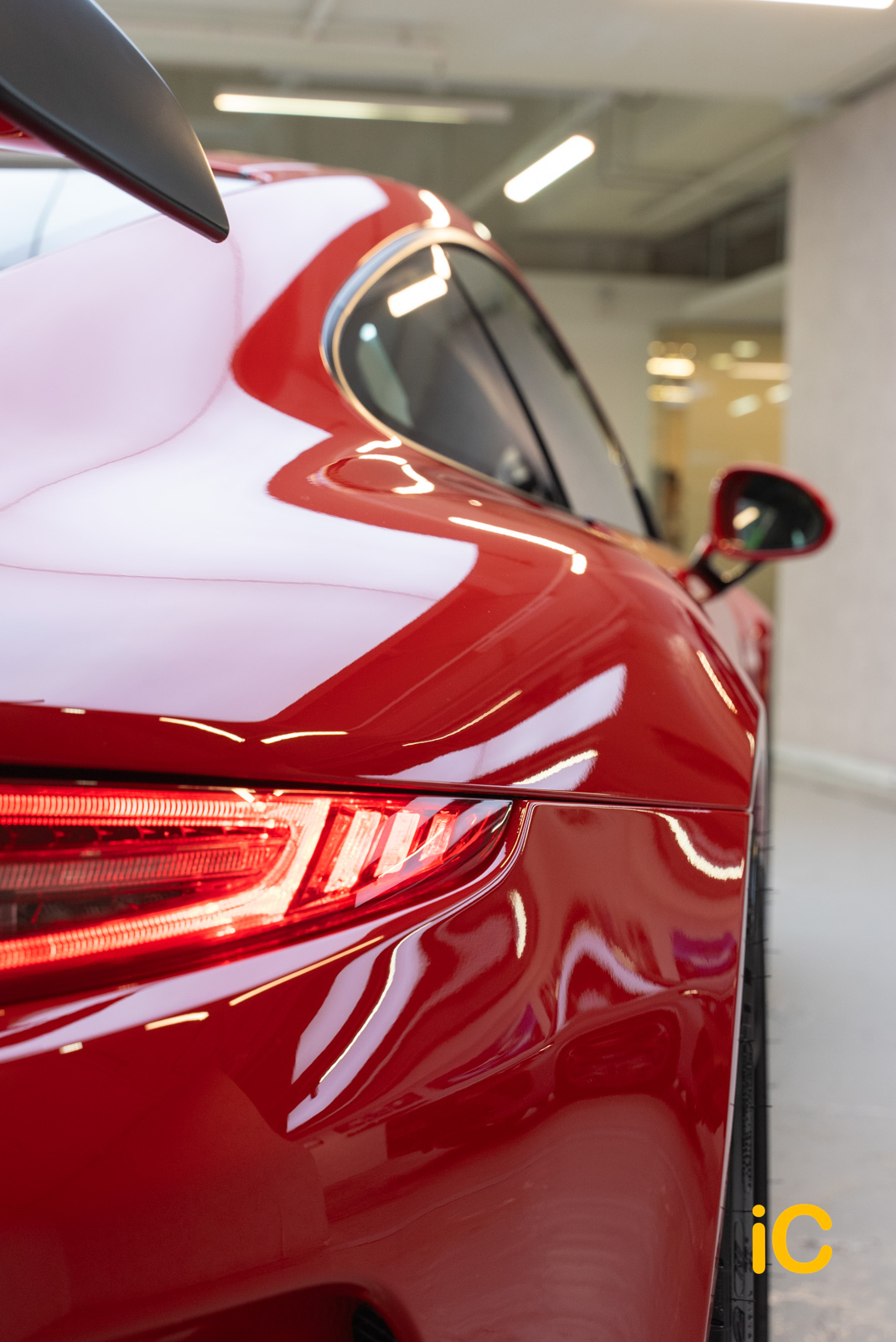 Porsche 911 透明 PPF 施工作品