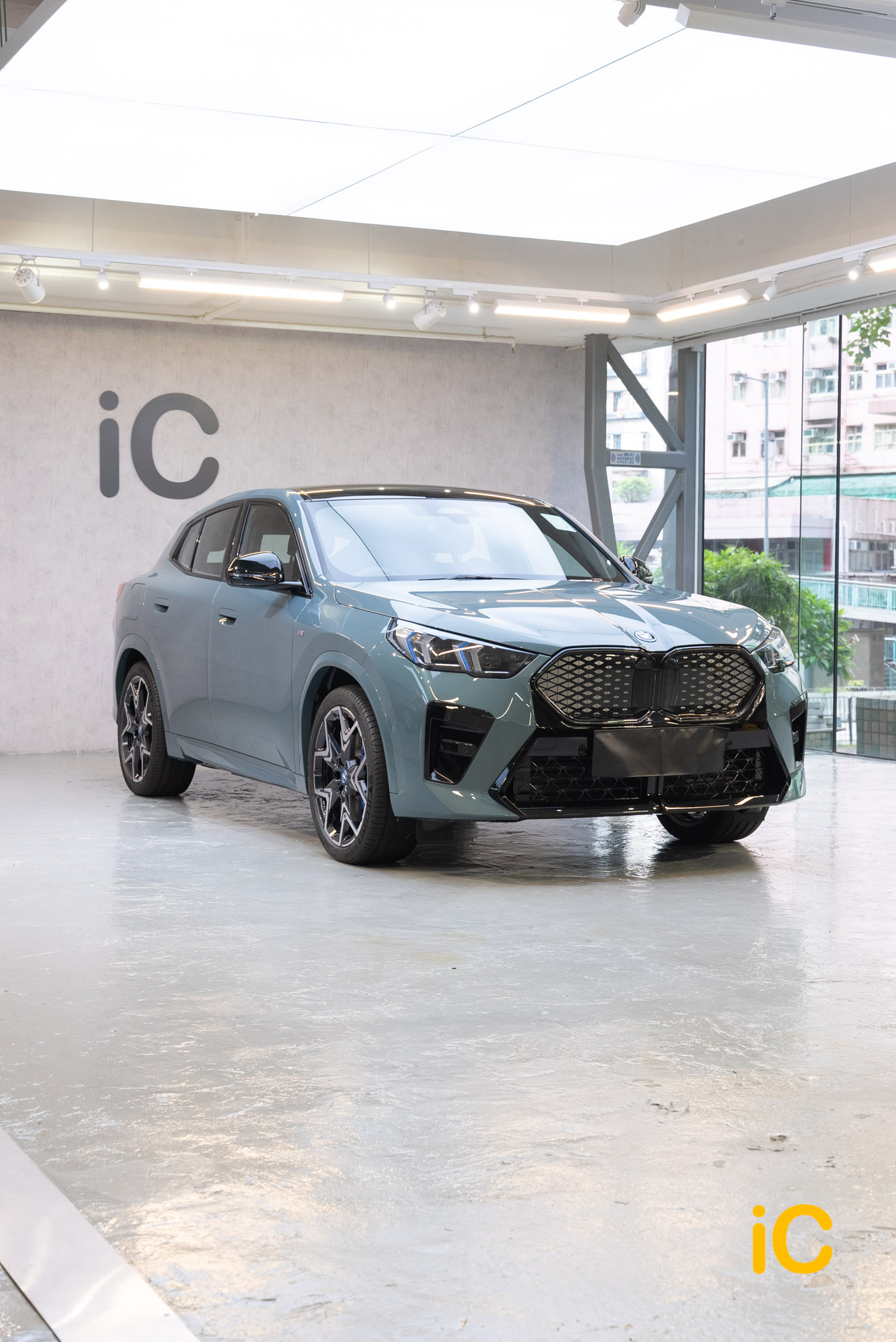 BMW iX2 透明 PPF 施工作品