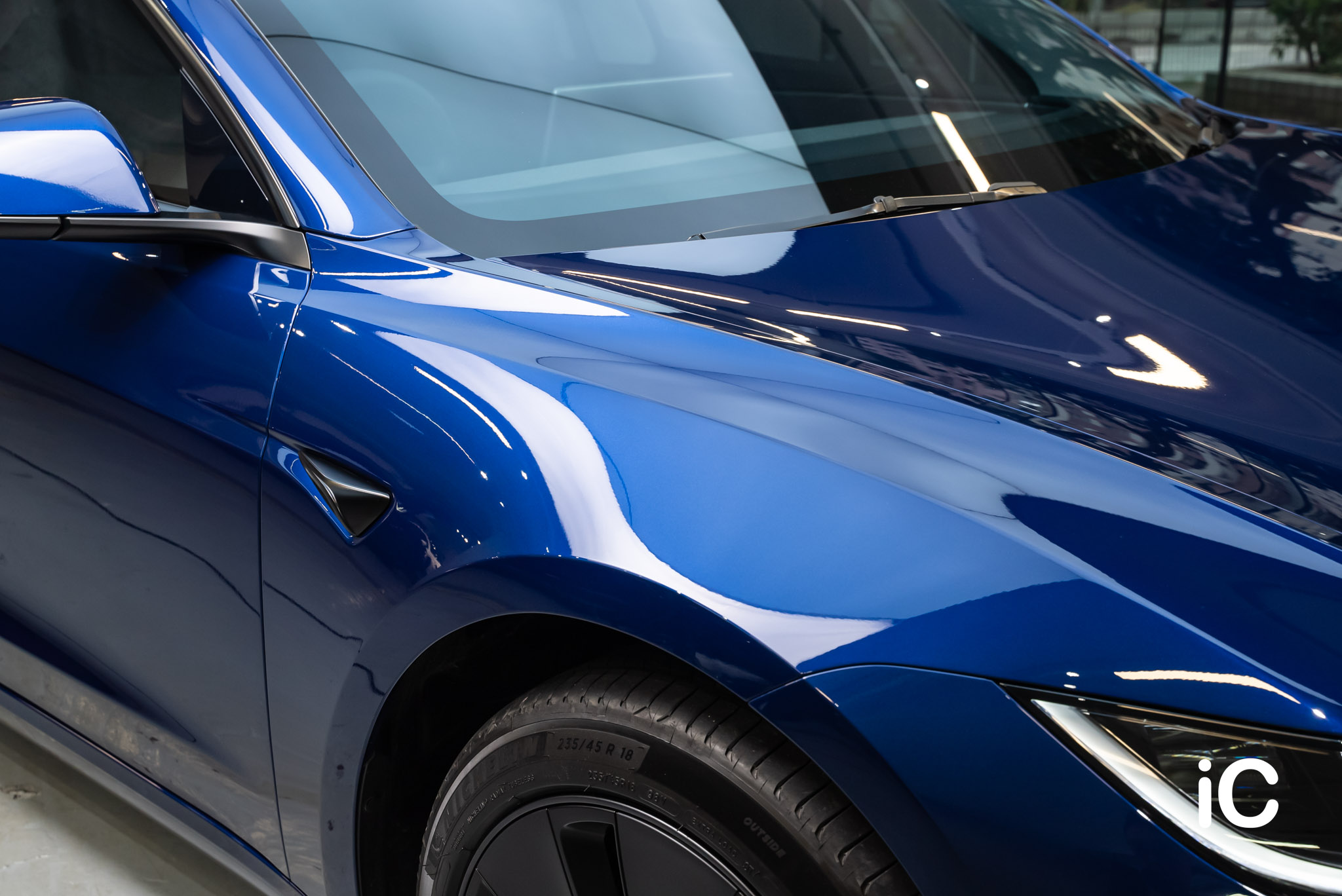 Tesla Model 3 鍍膜 施工作品