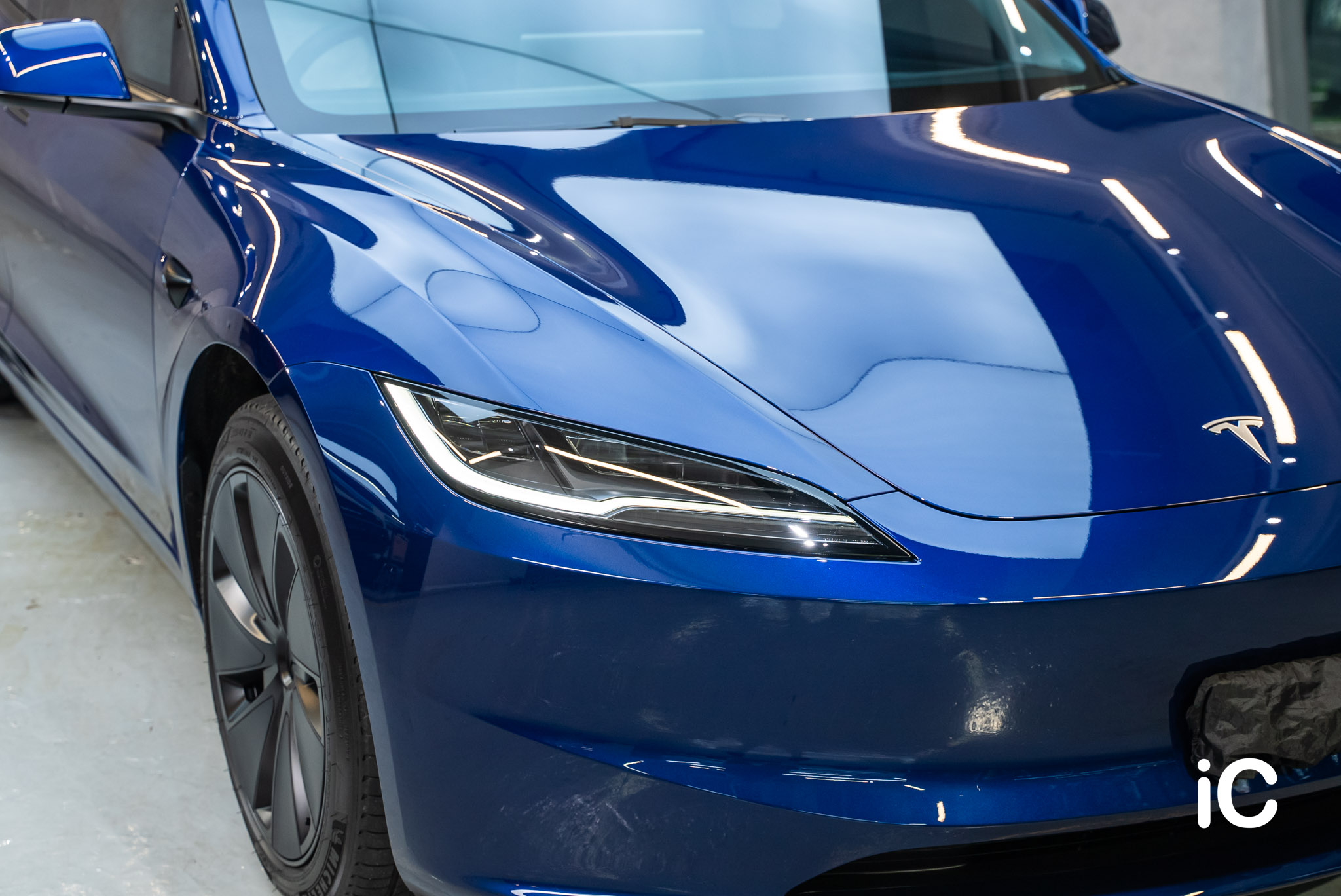 Tesla Model 3 鍍膜 施工作品