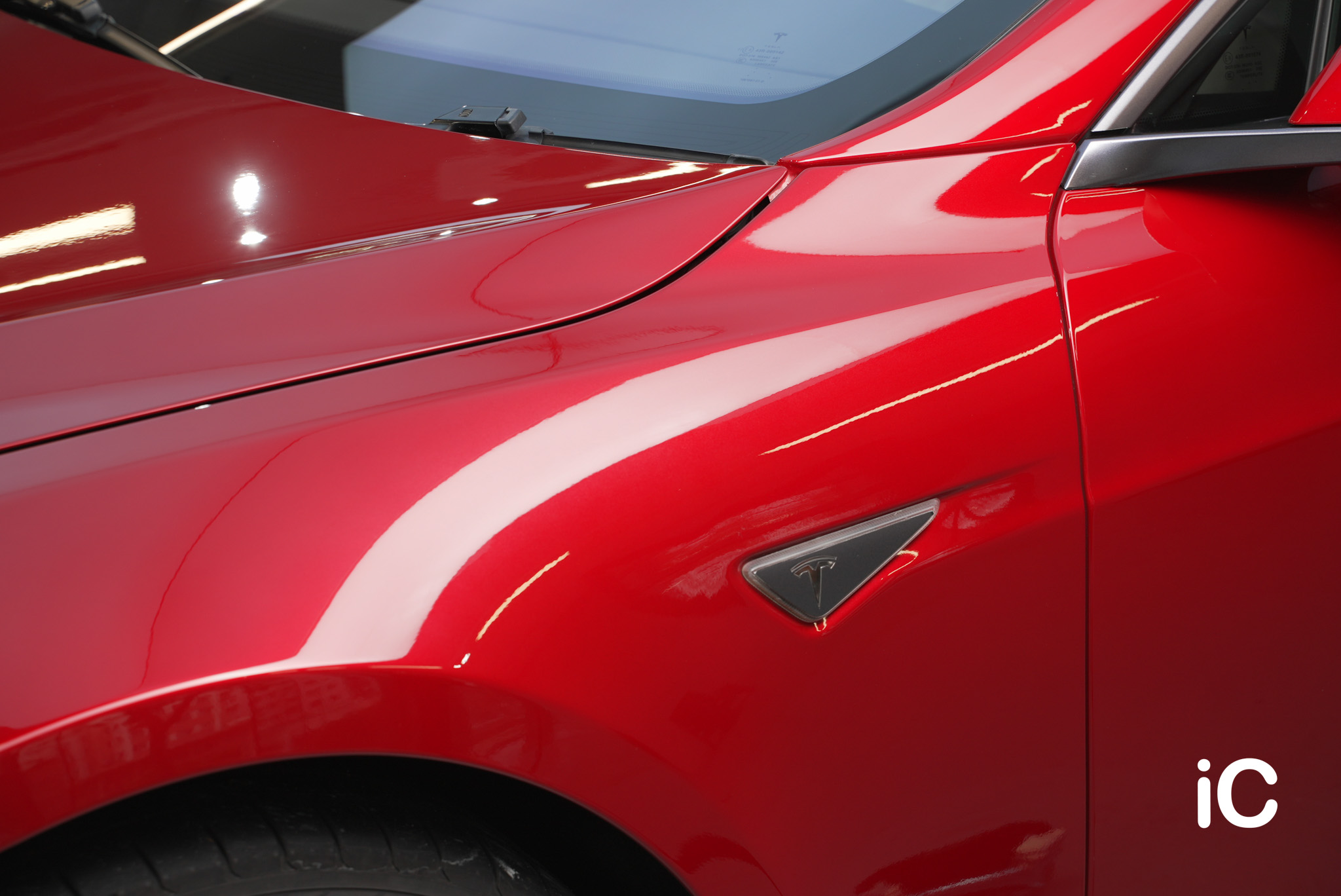 Tesla Model S 鍍膜 施工作品