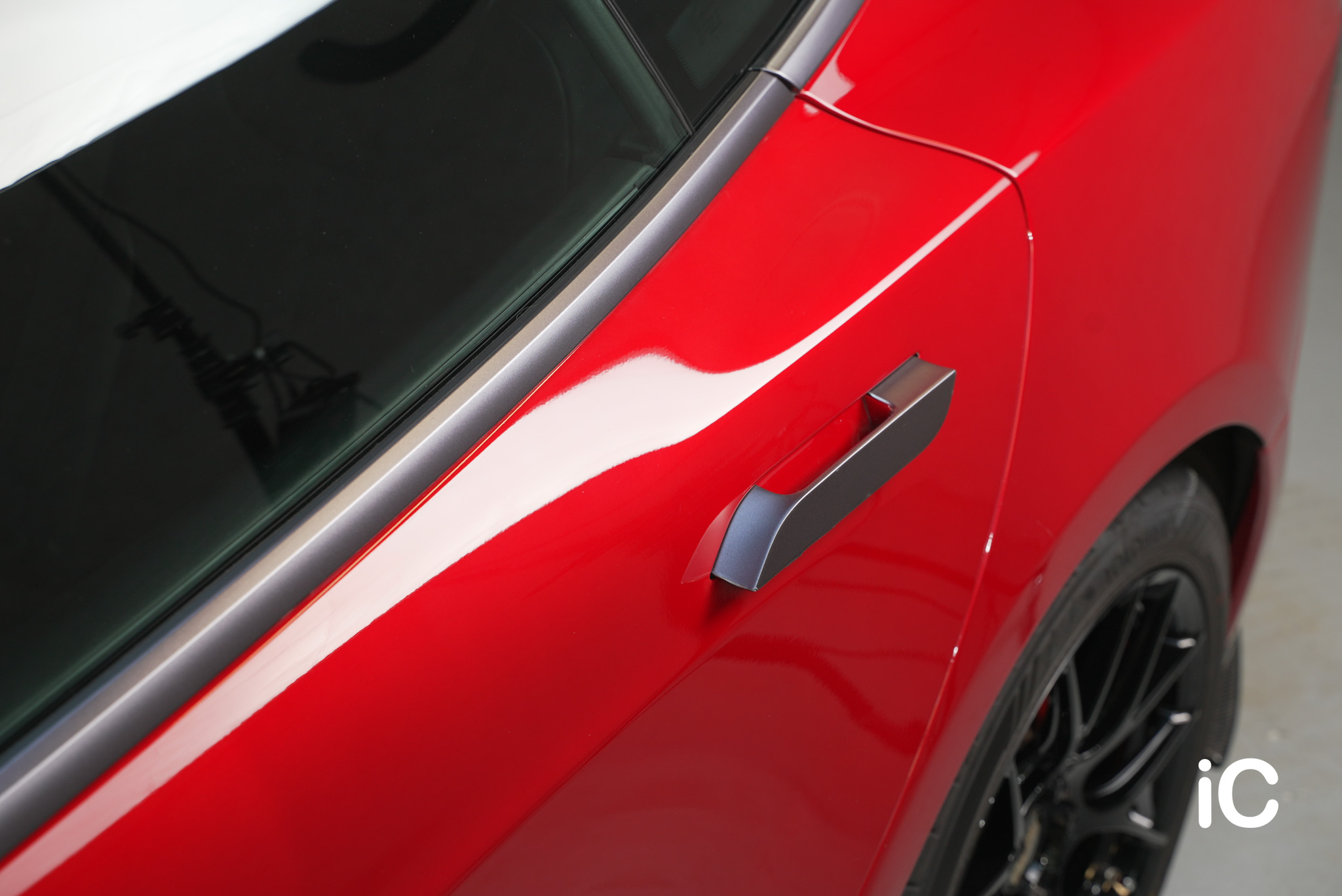 Tesla Model S 鍍膜 施工作品