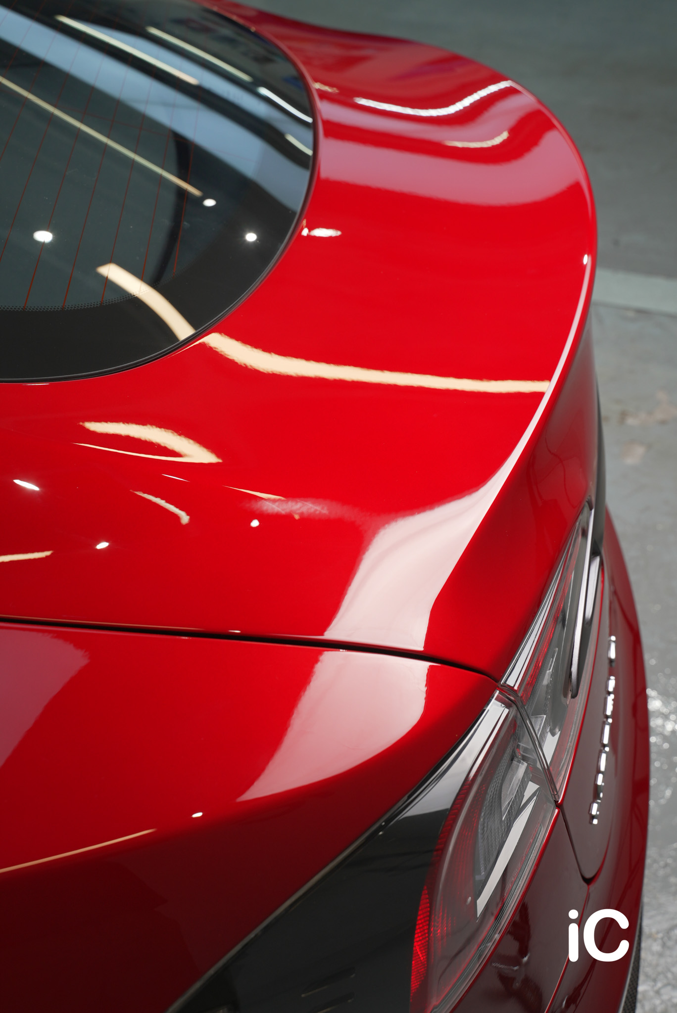 Tesla Model S 鍍膜 施工作品