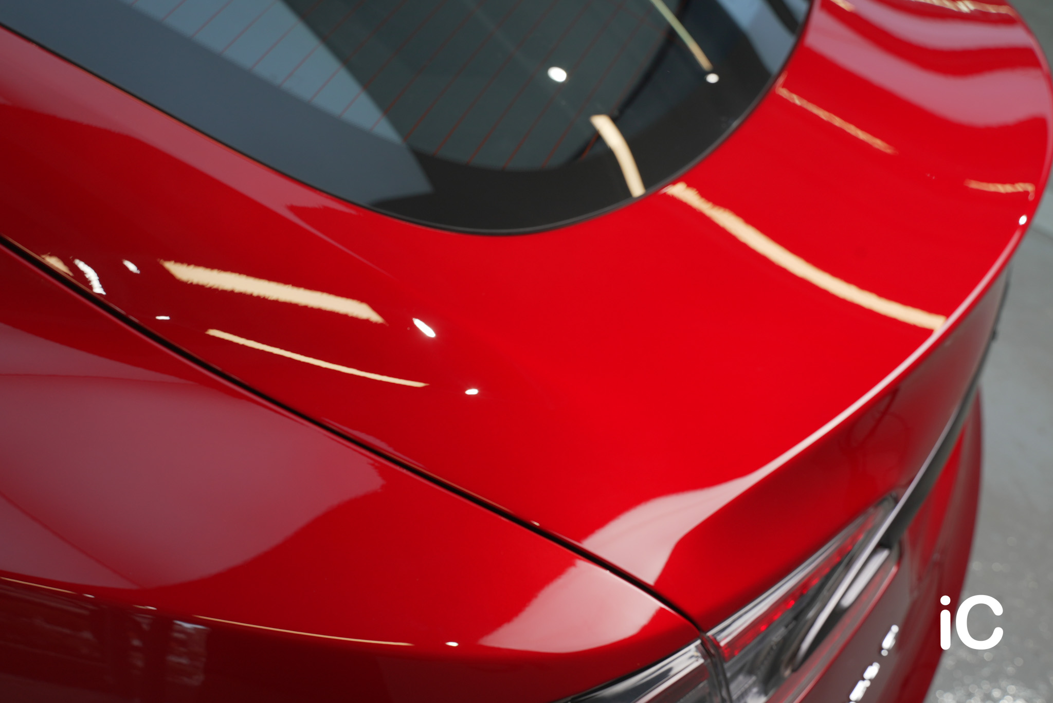 Tesla Model S 鍍膜 施工作品