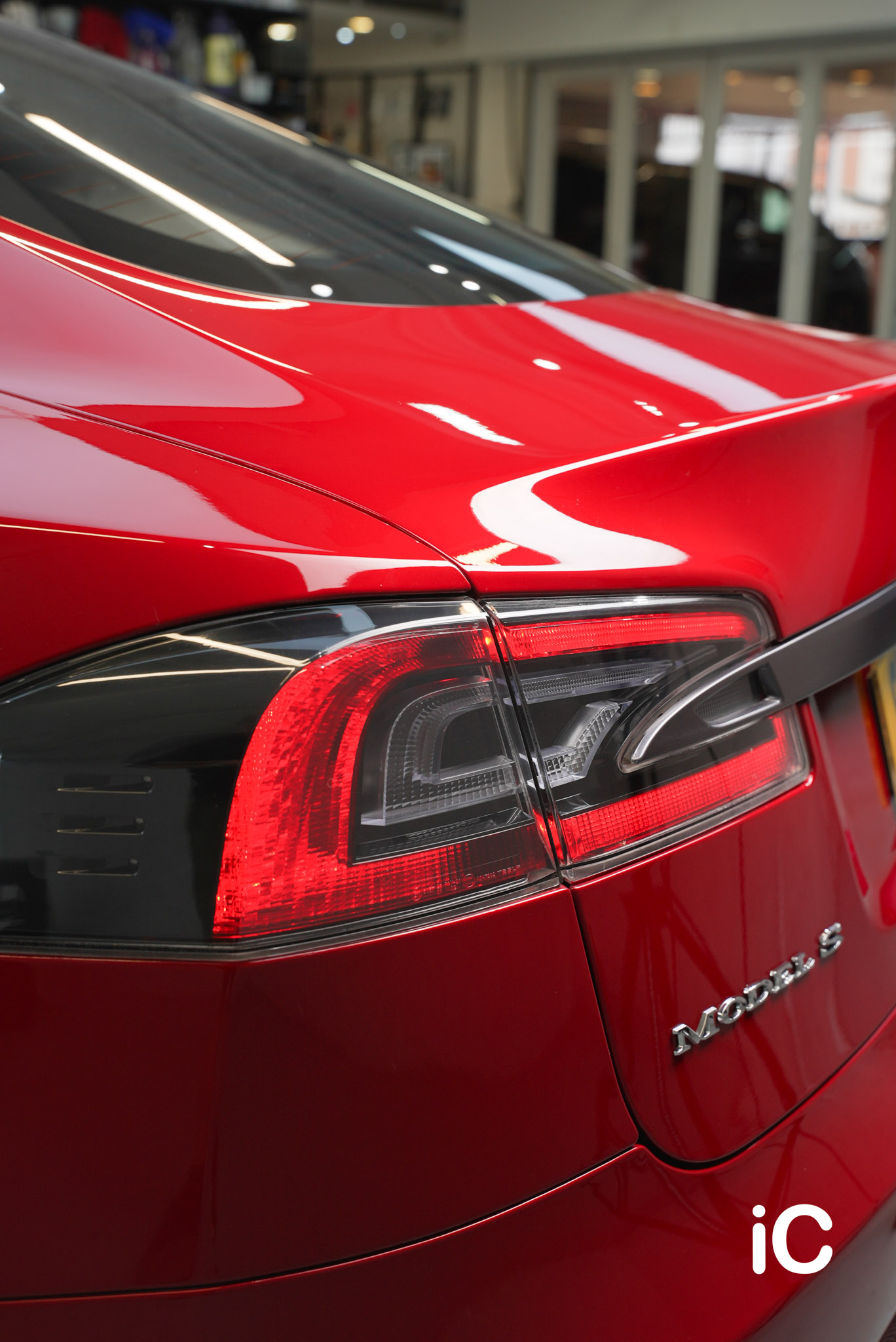 Tesla Model S 鍍膜 施工作品