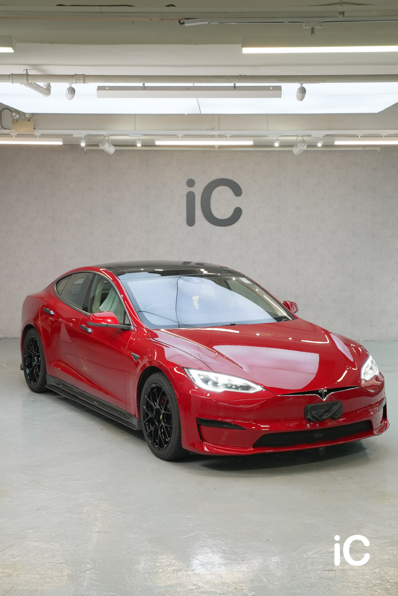 Tesla Model S 鍍膜 施工作品